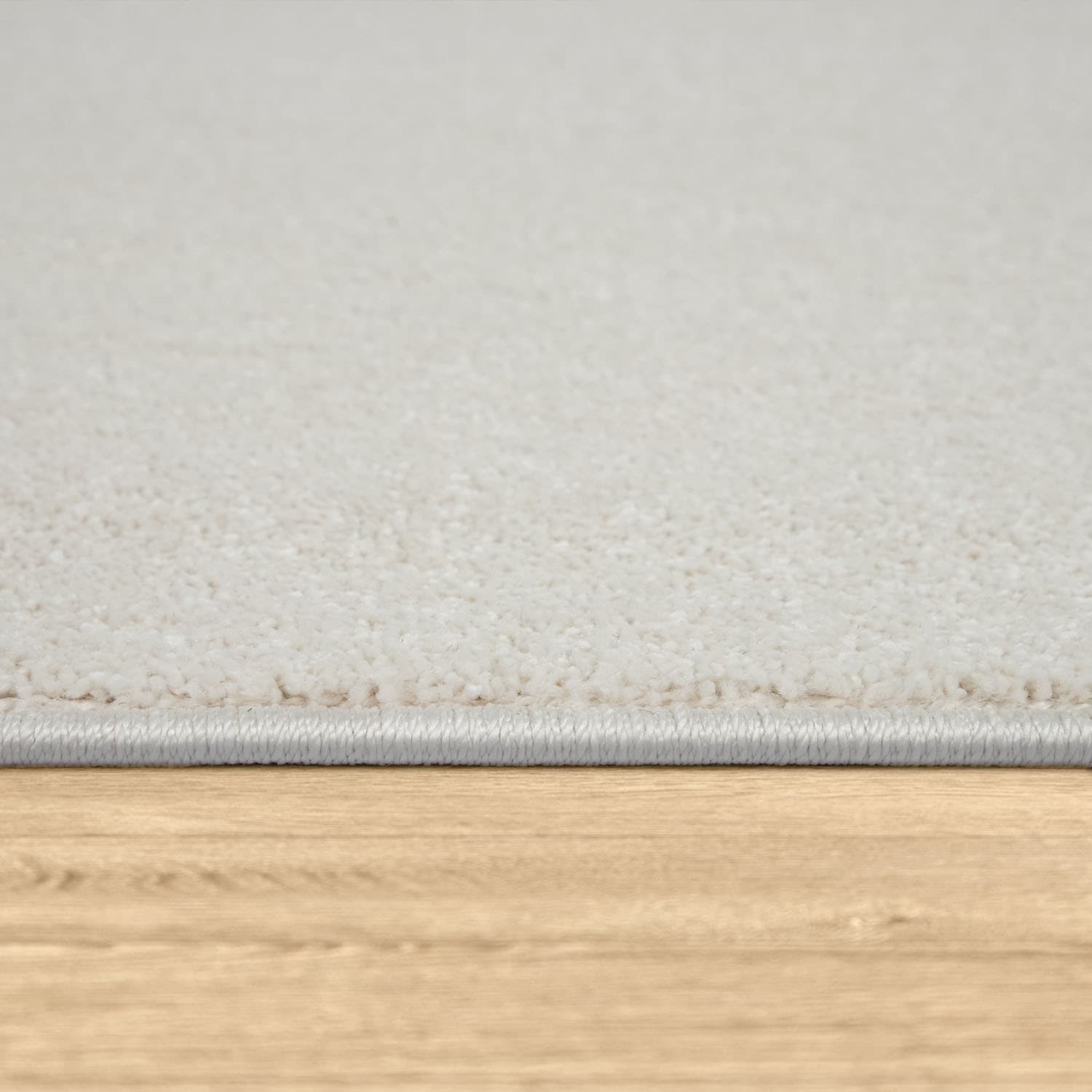 Paco Home Teppich »Porto 890«, rund, 13 mm Höhe, Kurzflor, Uni-Farben, ideal im Wohnzimmer & Schlafzimmer