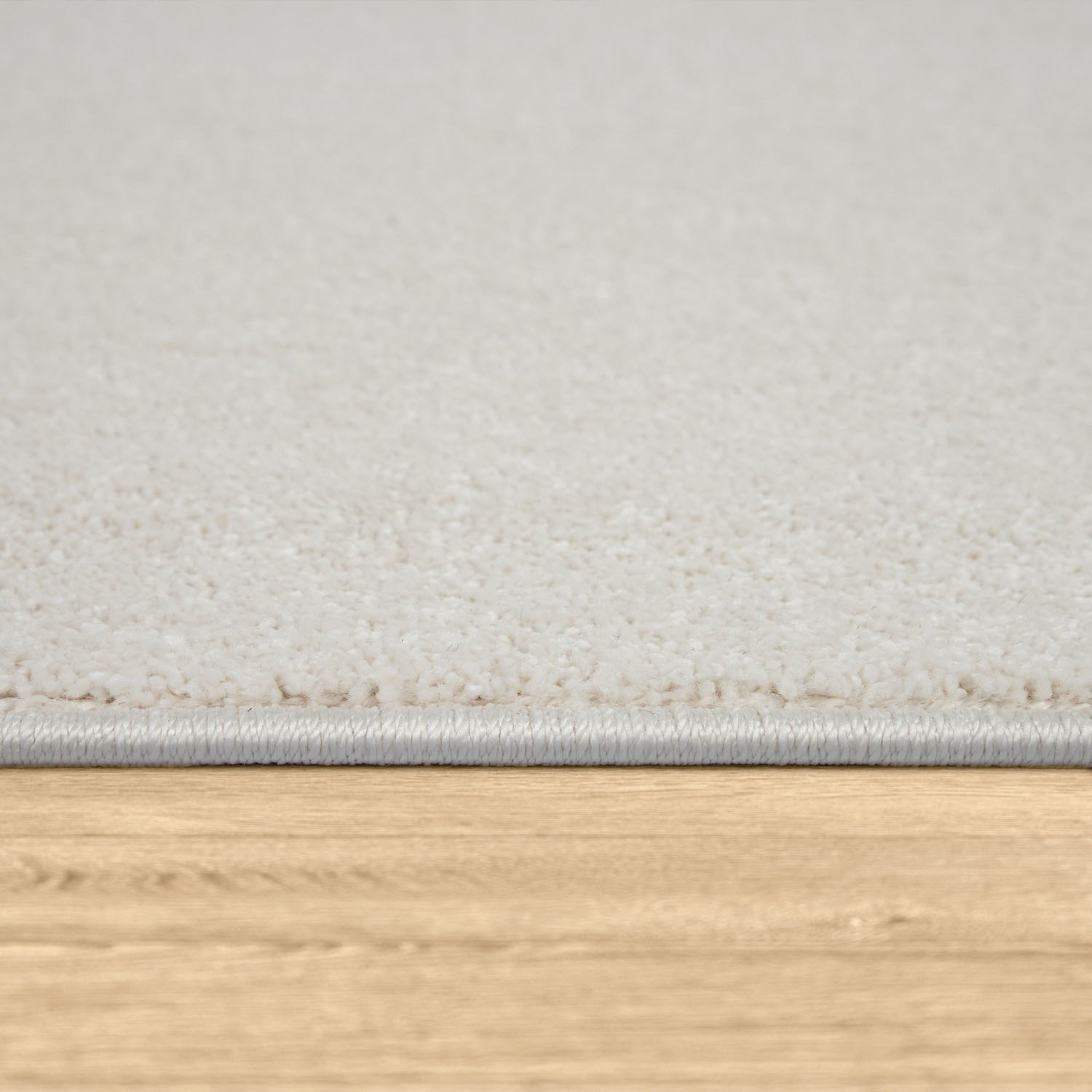 Teppich PACO HOME "Porto 890", beige (cream), H:13mm Ø:120cm, Polypropylen, Teppiche, Teppich, Kurzflor, Uni-Farben, ideal im Wohnzimmer & Schlafzimmer 3