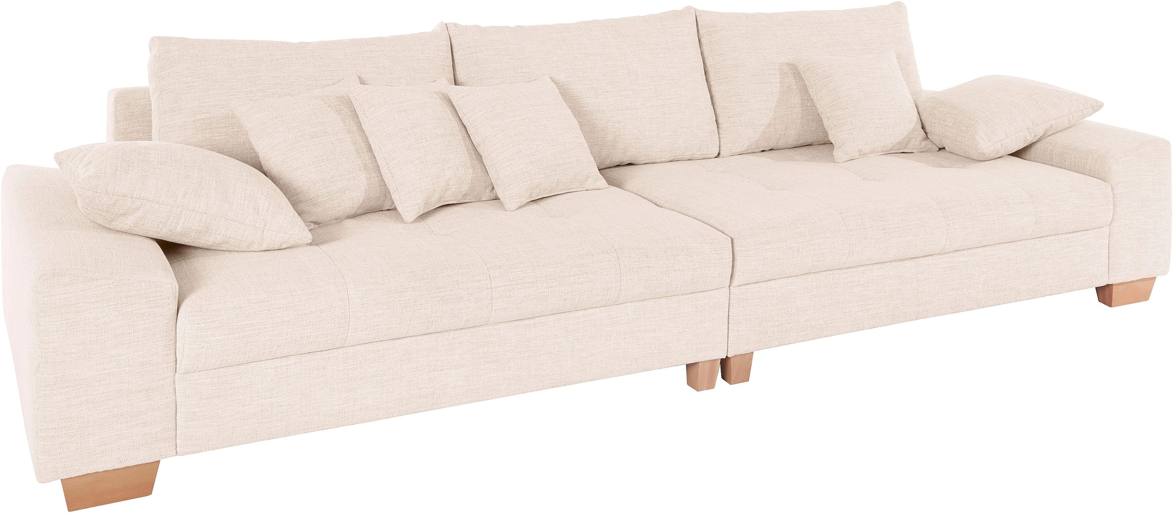 INOSIGN Big-Sofa "Nikita", wahlweise mit Kaltschaum (140kg Belastung/Sitz) und AquaClean-Stoff