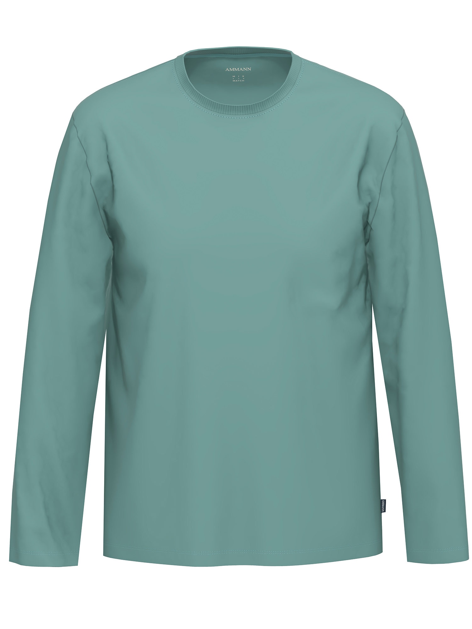 Ammann Pyjama »Herren Langarm Shirt, Lange Flanellhose Night & Relax« 1 Stk.