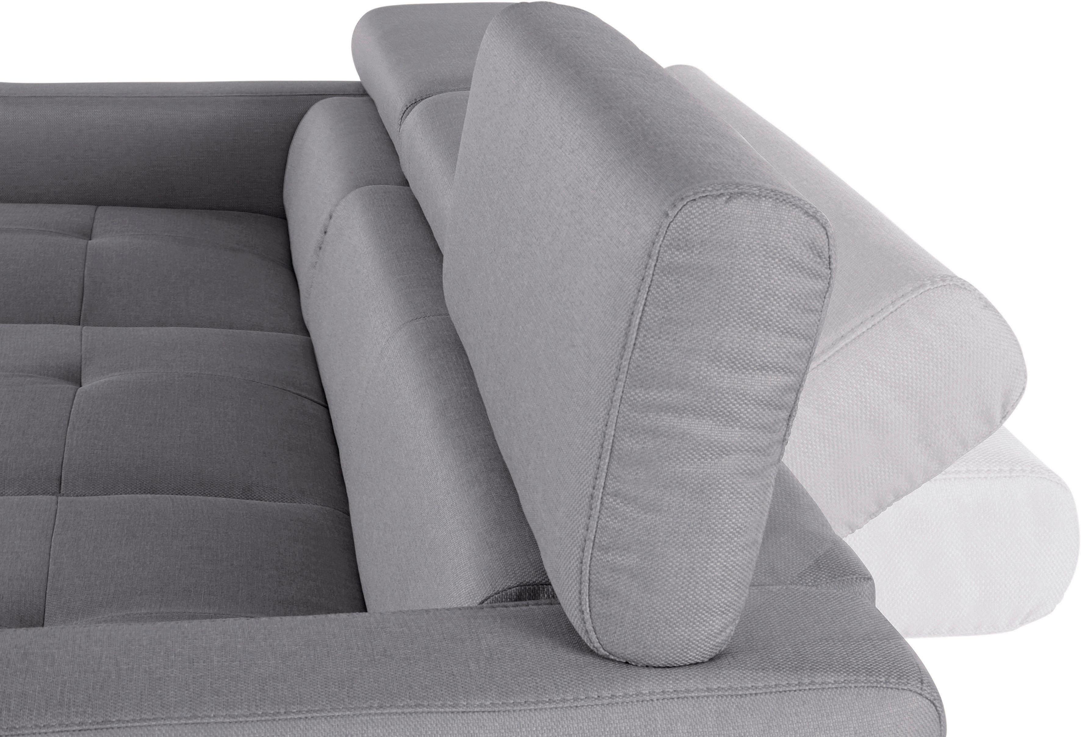 Thumbnail - COTTA Ecksofa "Sammy L-Form", mit Kopfteilverstellung, wahlweise mit Bettfunktion & Bettkasten