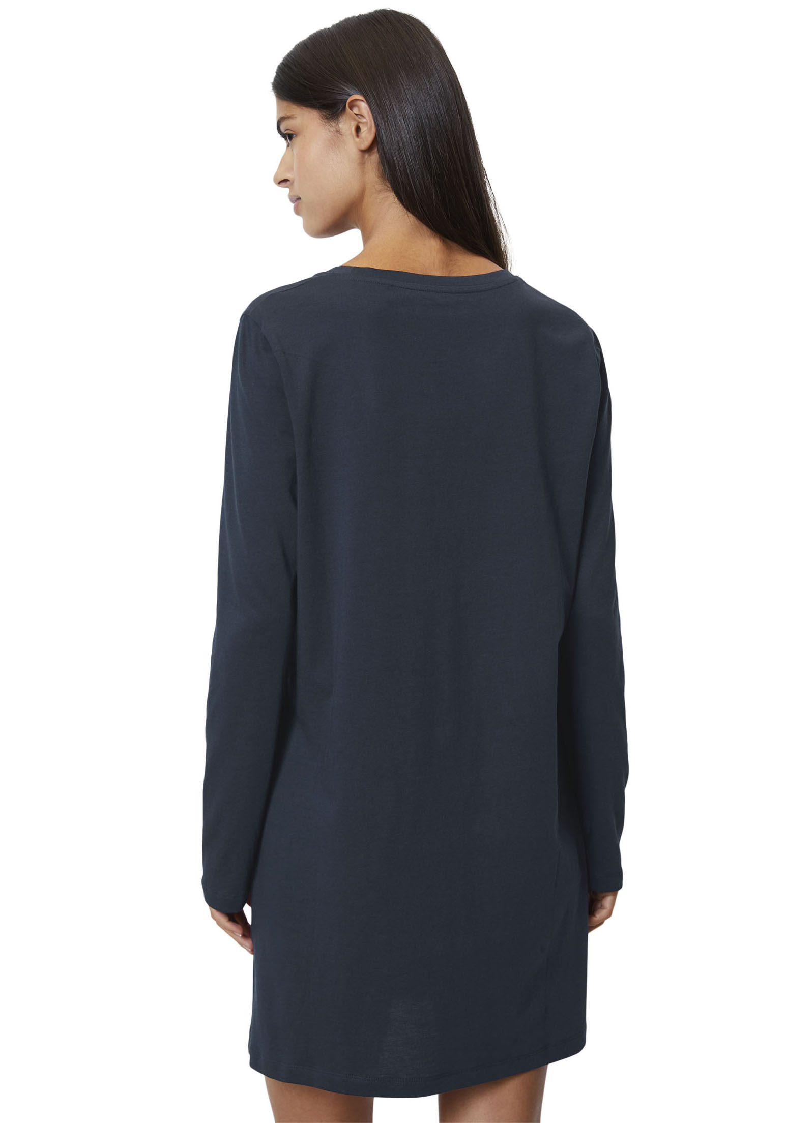 Thumbnail - Marc OPolo Nachthemd "Mix & Match Cotton" mit kleinem Logomotiv auf der Brust