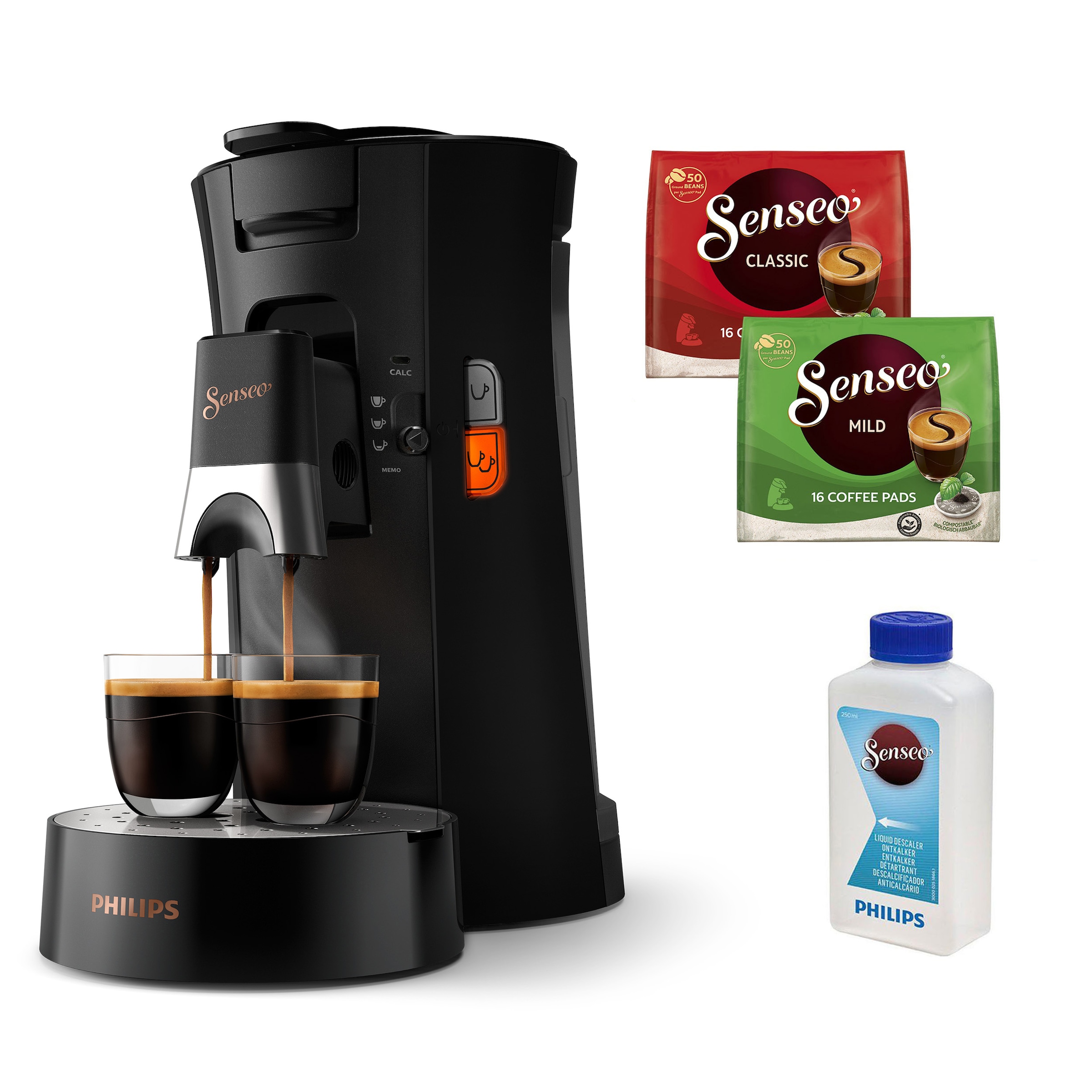 Kaffeepadmaschine »Select CSA240/60, mit drei Kaffee-Einstellungen«, aus 21% rec....