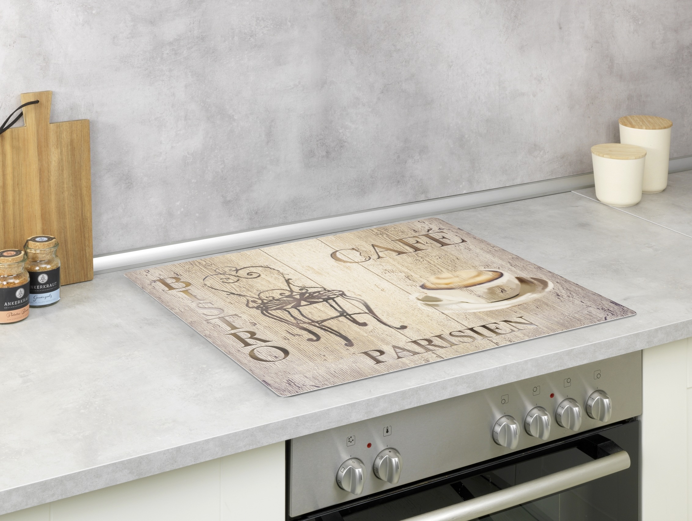 WENKO Herd-Abdeckplatte »Modell Bistro«