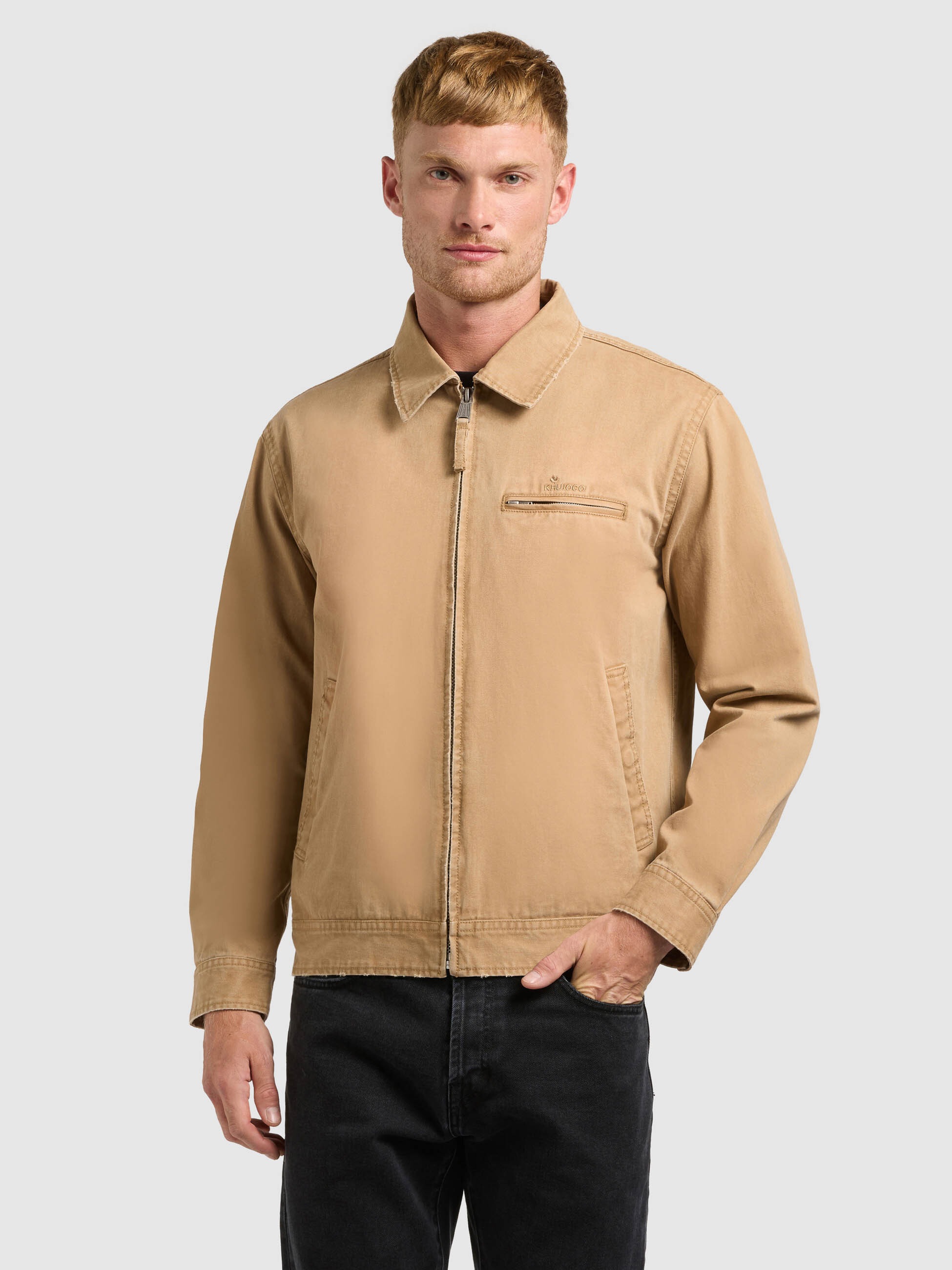 khujo Blouson »JANNO« ohne Kapuze