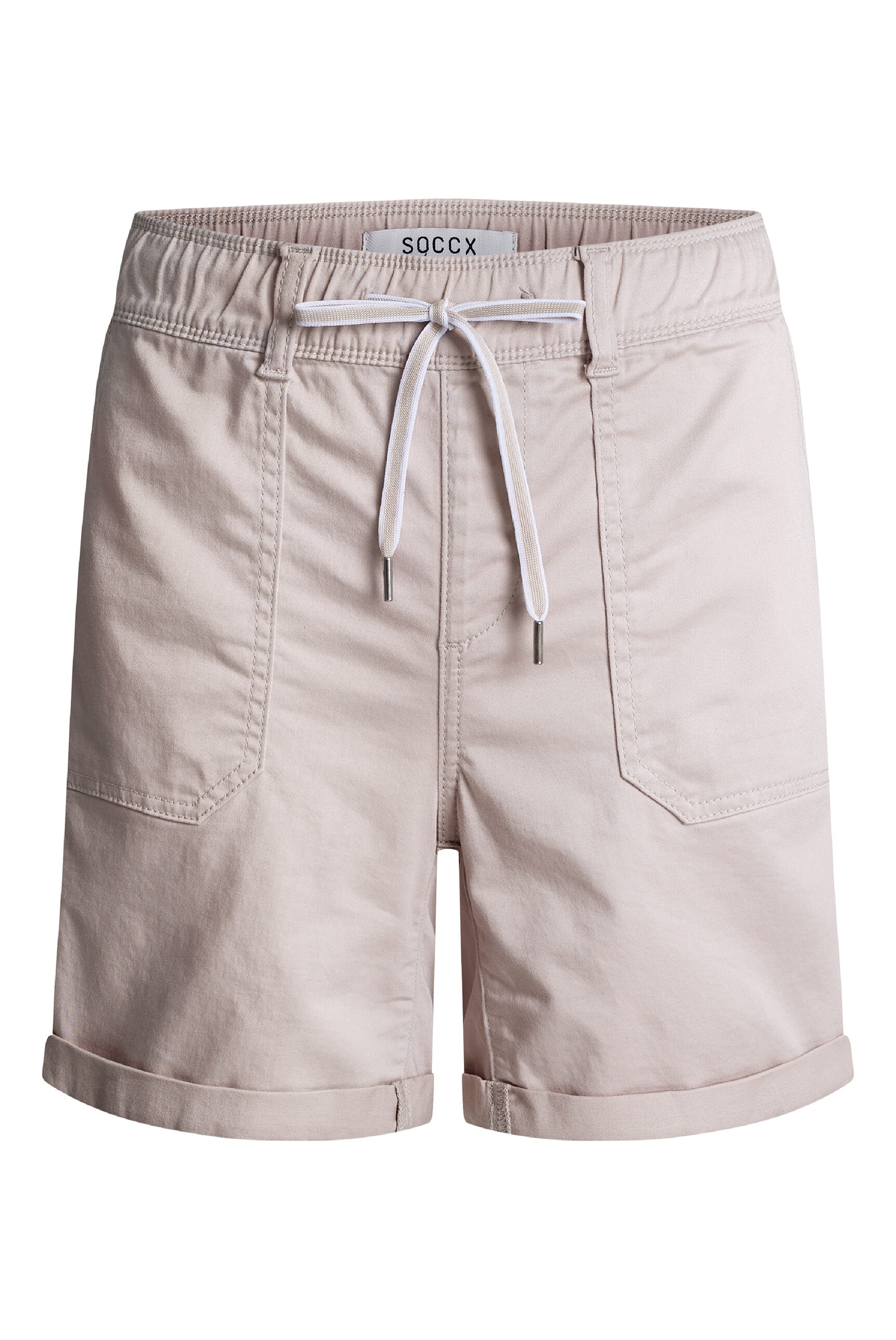 SOCCX Relax-fit-Jeans mit Elastikbund