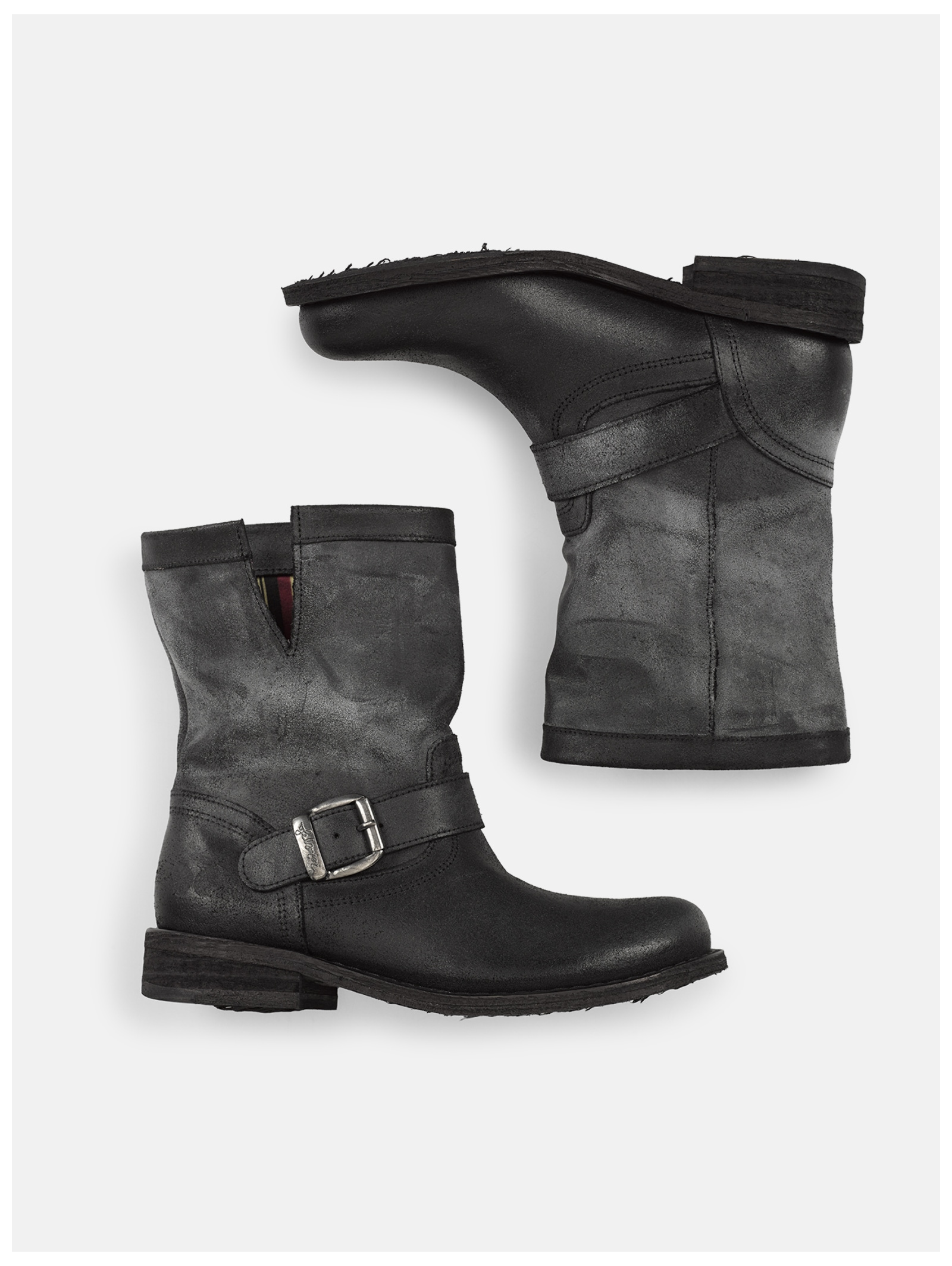 Felmini Bikerboots »Felmini Stiefelette Leder«