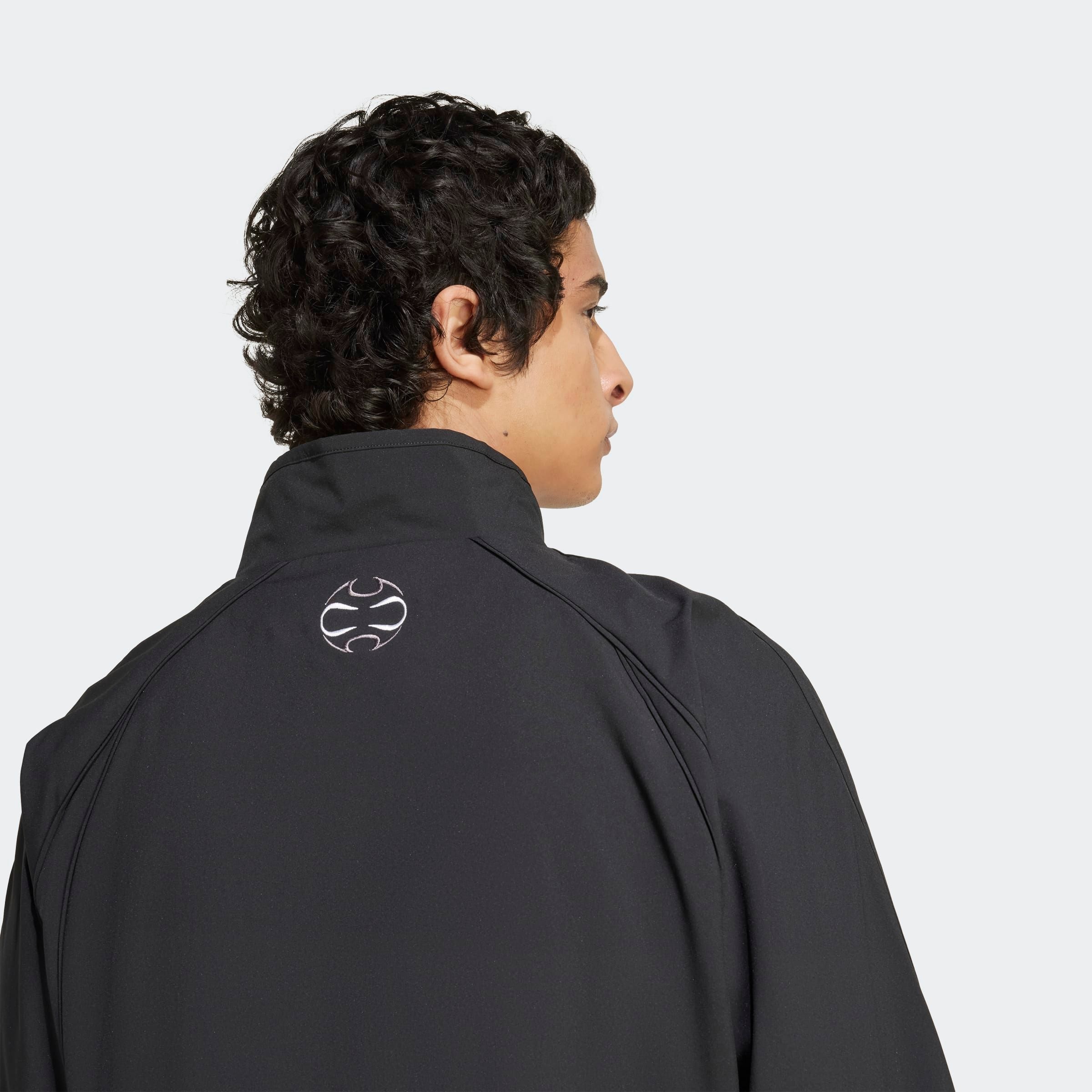 adidas Originals Sommerjacke »TEAMGEIST ADICOLOR ORIGINALS« mit hohem Kragen, aus gewebtem Polyester, lockere Passform