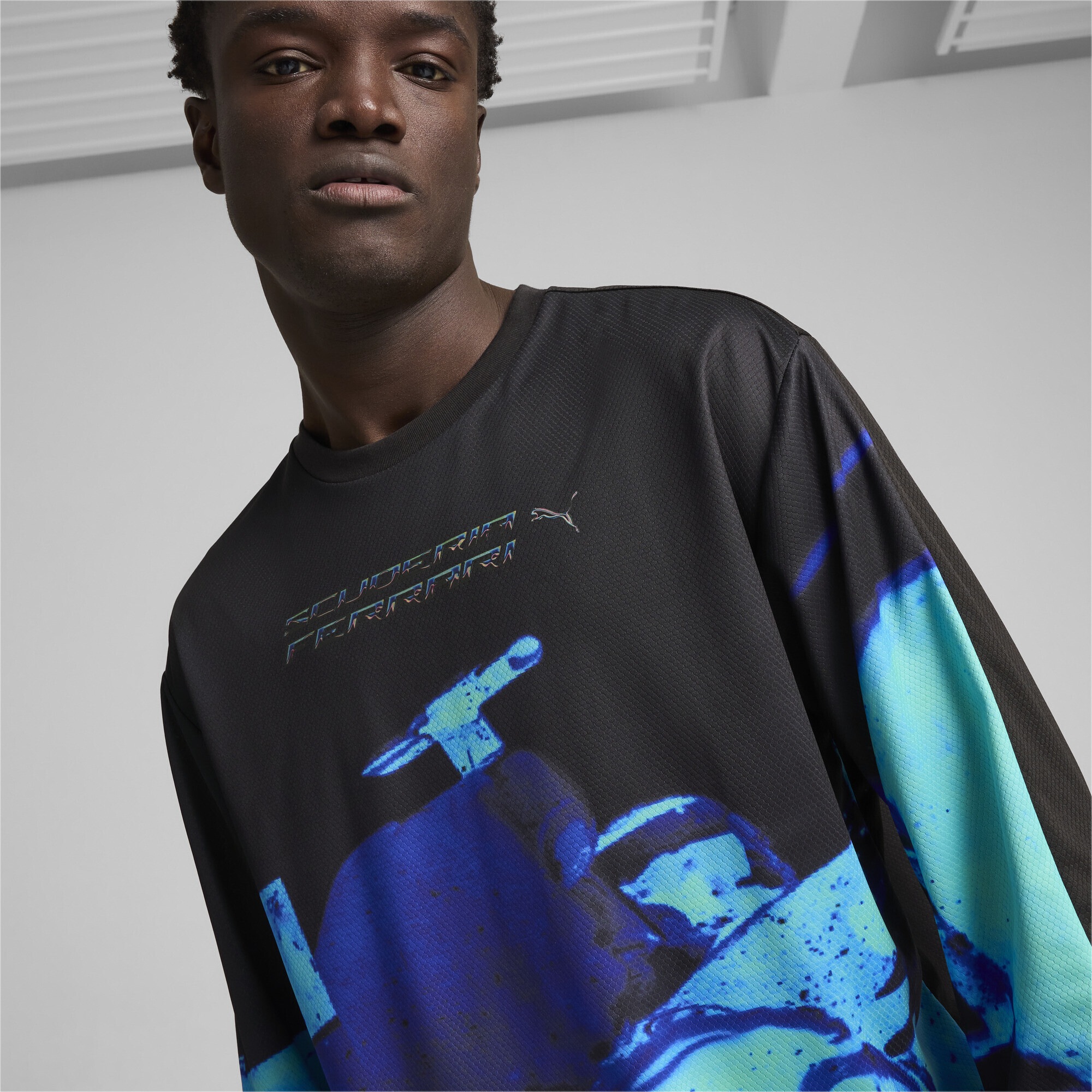 PUMA T-Shirt »Scuderia Ferrari Race Statement Langarm-Shirt Herren«