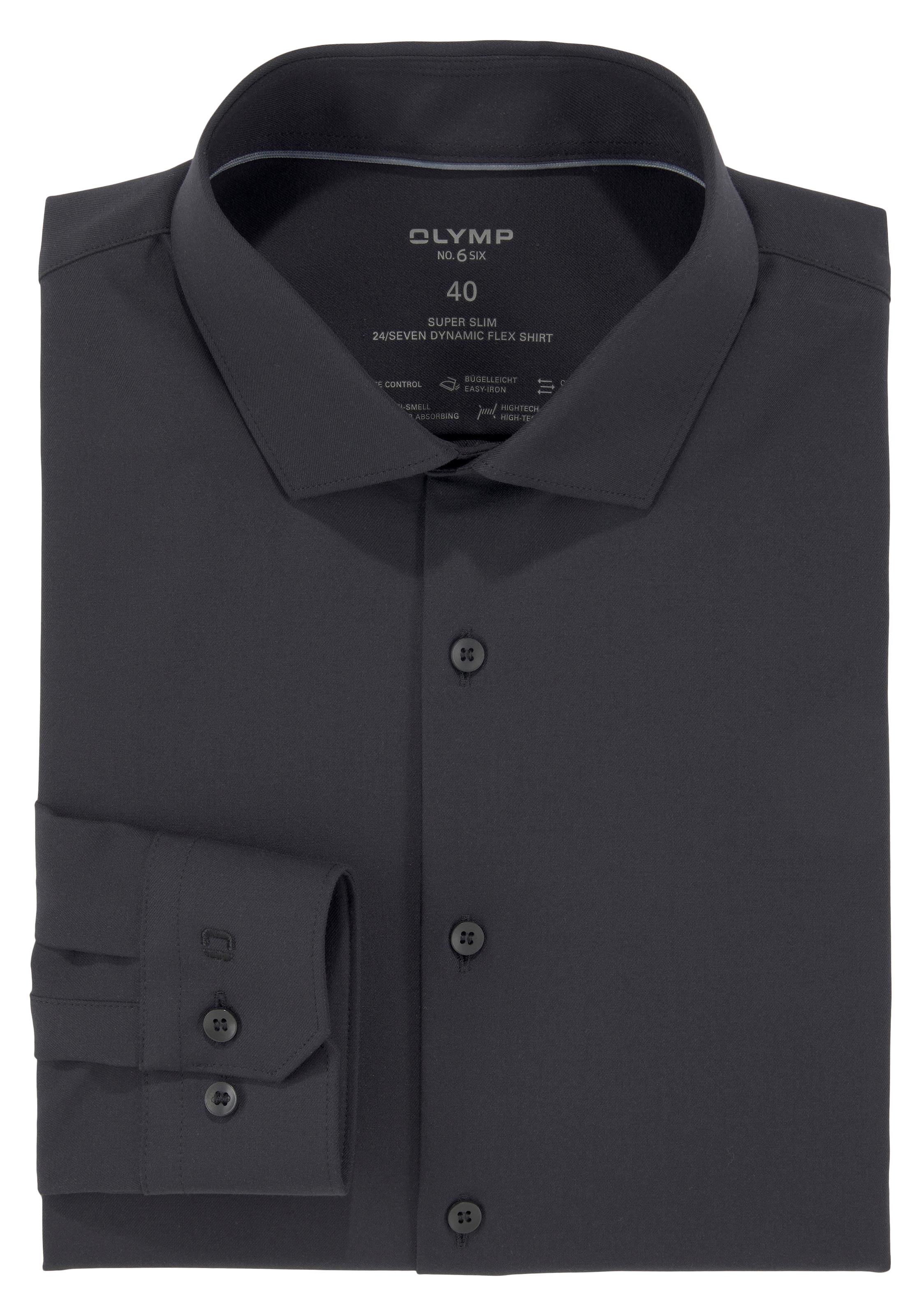 OLYMP Businesshemd "No. Six 24/Seven super slim", Jersey-Hemd