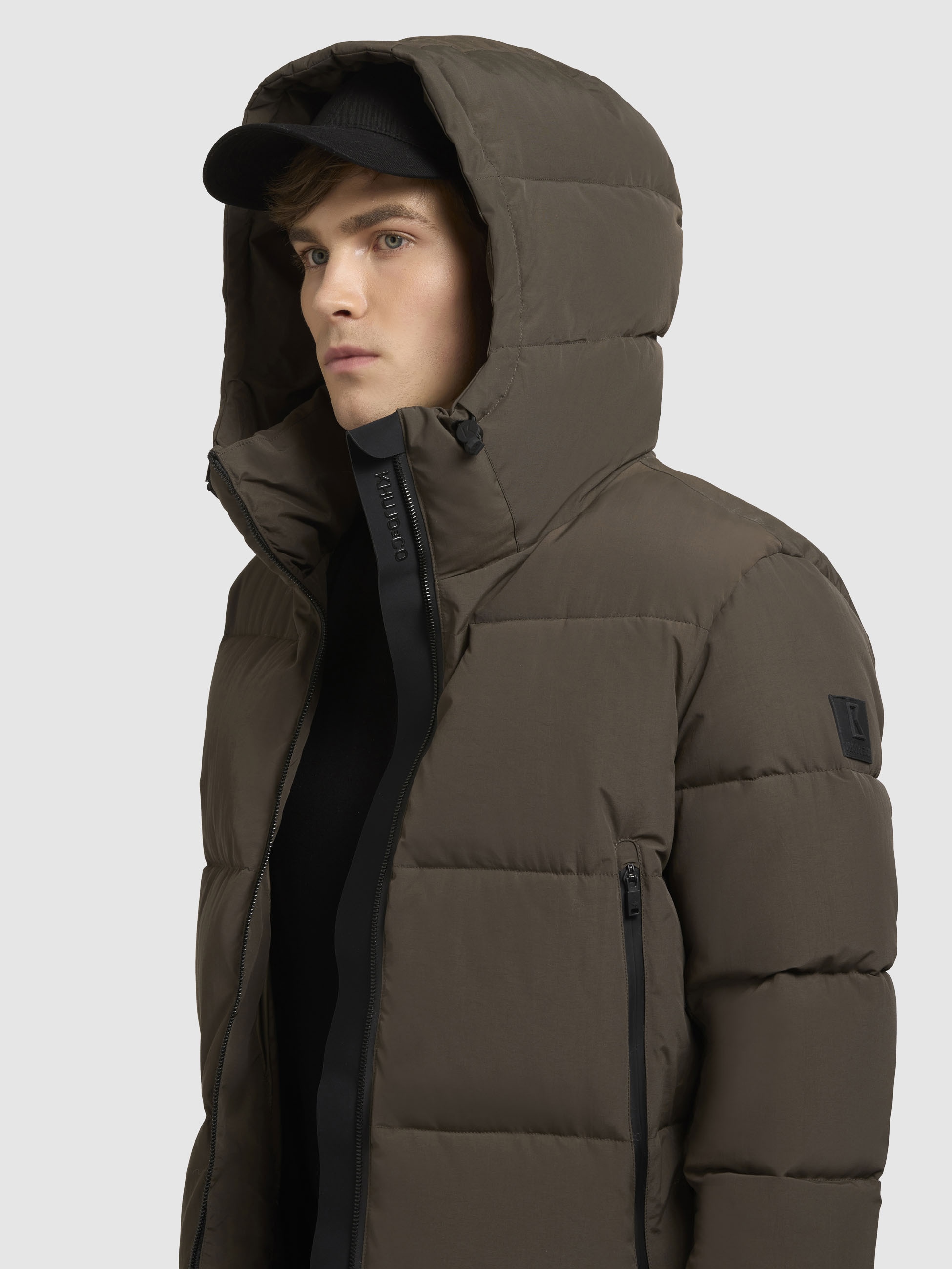 khujo Steppjacke »ROAN«, mit Kapuze