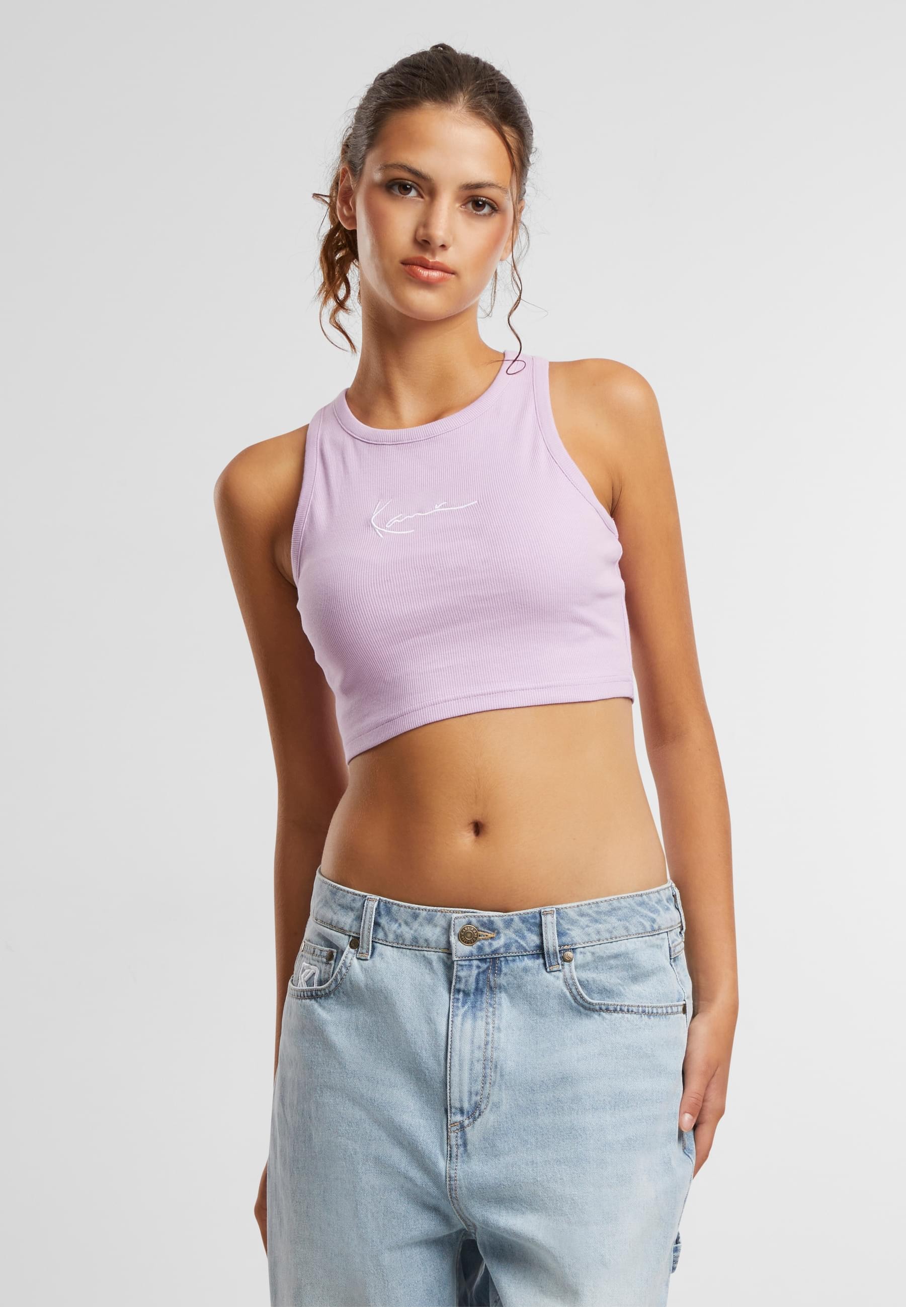 Karl Kani Muskelshirt »Karl Kani Small Signature Essential Racer Rib Top«, (1 tlg.)