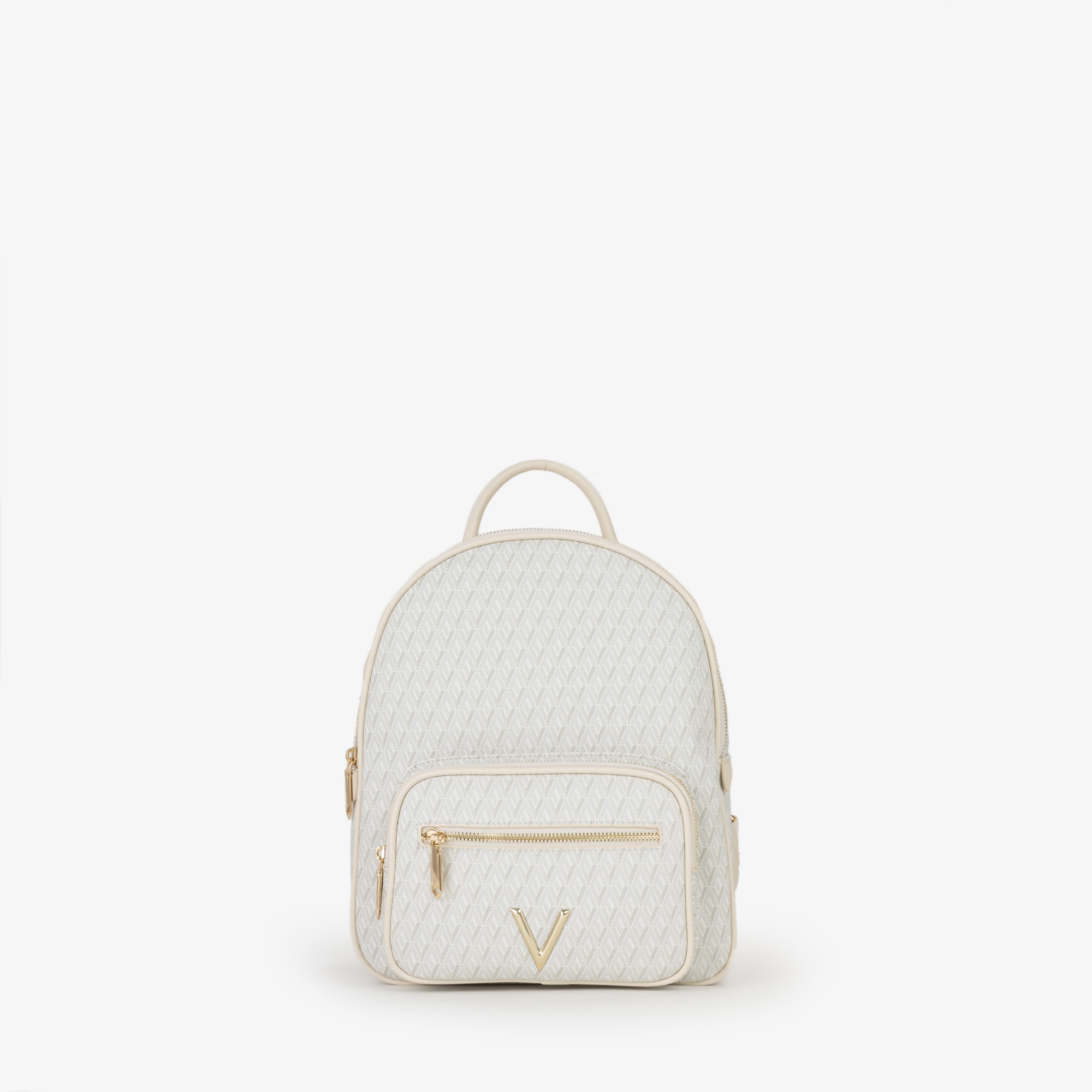 Valentino Bags Cityrucksack "Queen Re" Damen Freizeitrucksack Mit Rv-Vordertasche Mit Zwei Fächern