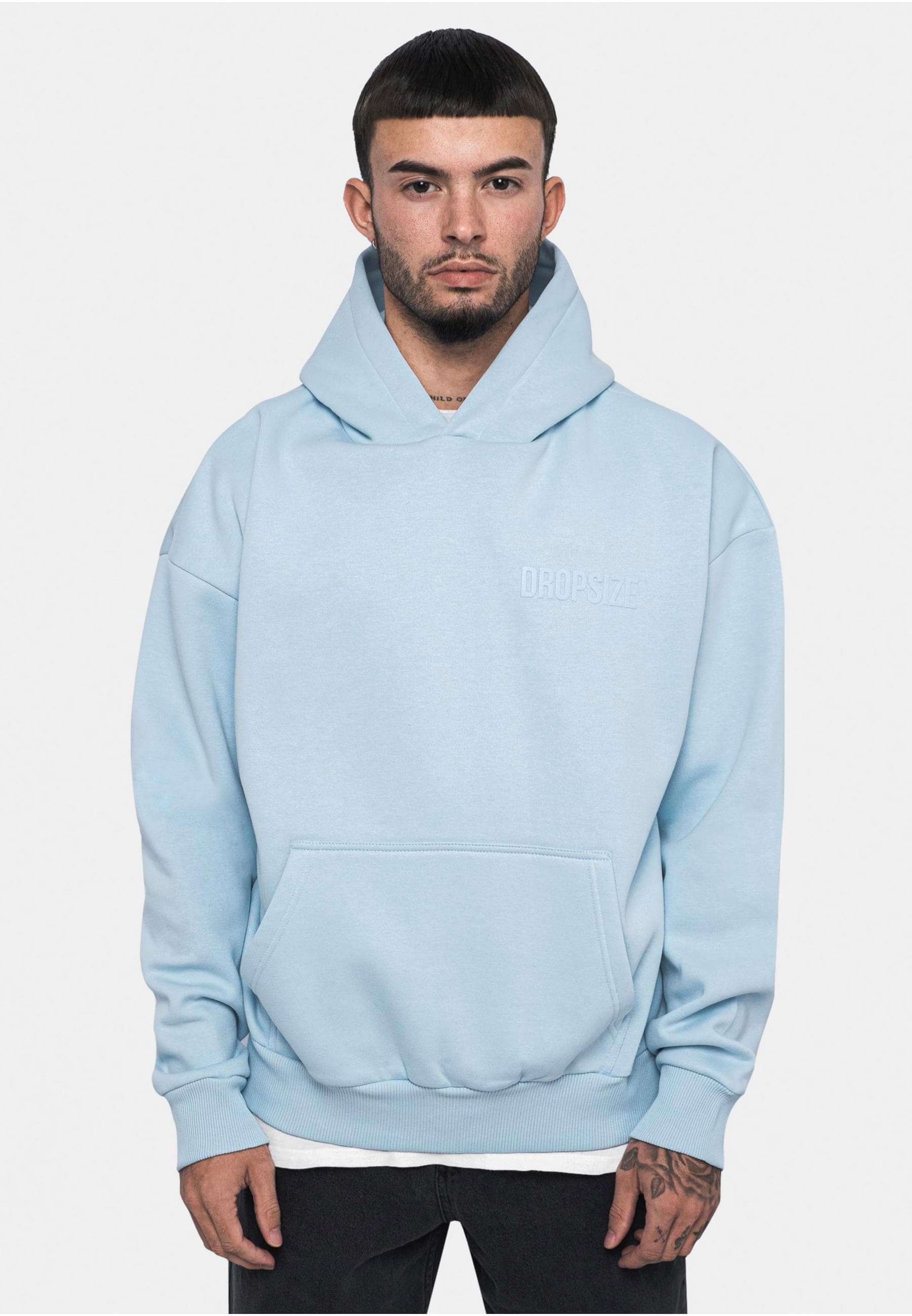 Dropsize Kapuzensweatshirt »Dropsize Herren Heavy Oversize HD Print Hoodie«, (1 tlg.)