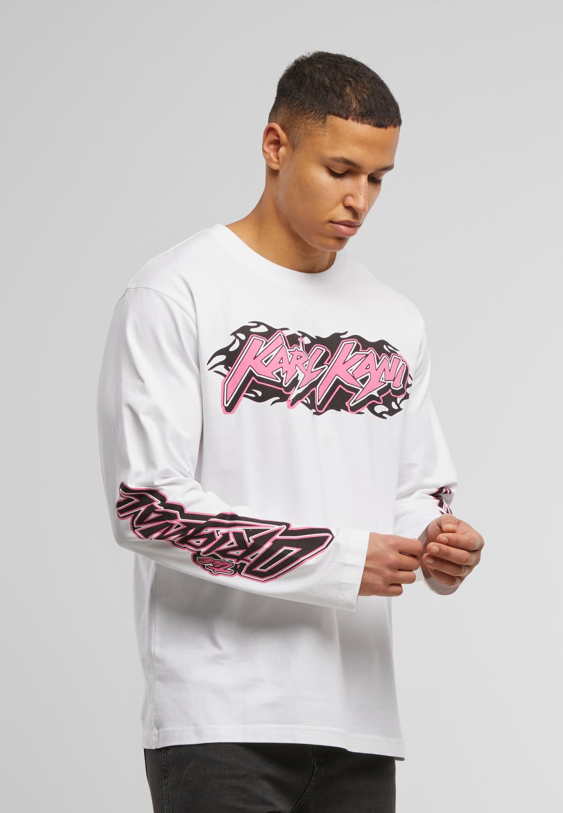 Karl Kani Longsleeve »Karl Kani Woven Signature Kani Heat LS«, (1 tlg.)