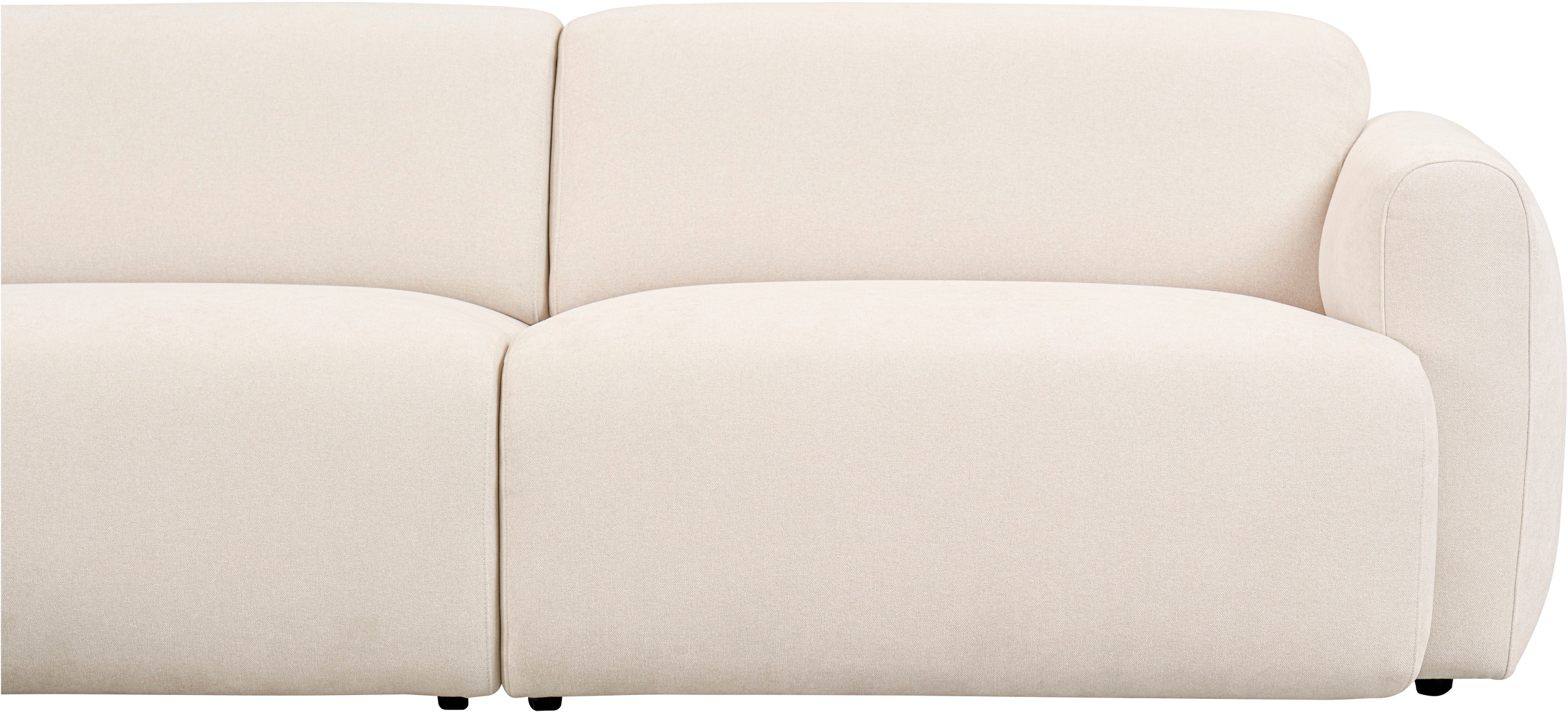 andas Ecksofa »Myrland«, Breite 241 cm, Chenille, Easy Clean Stoff, mit Kaltschaum