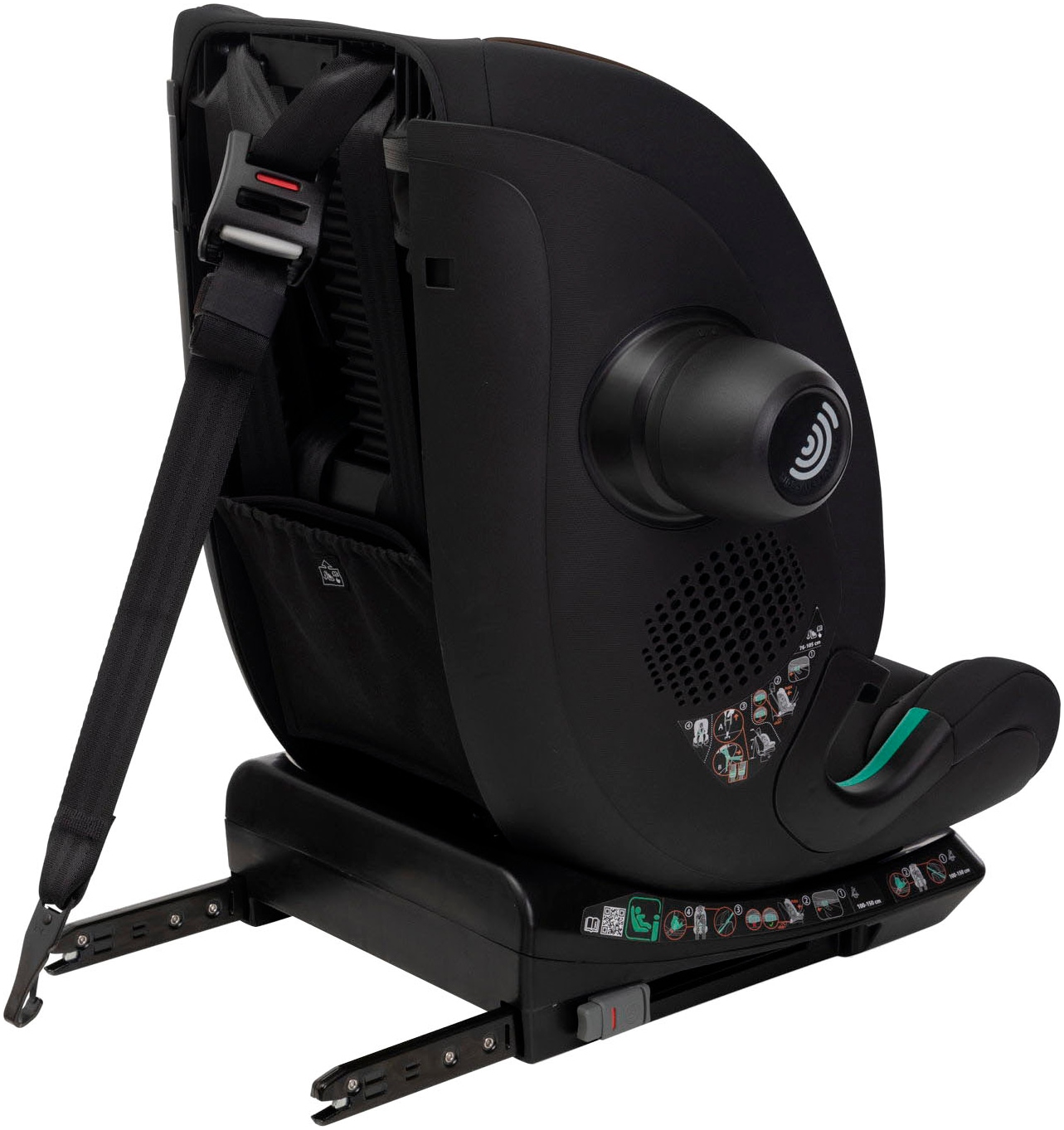 Thumbnail - Chicco Autokindersitz "Autokindersitz Seat&Go i-Size, Posh Black" ISOFIX-Befestigung