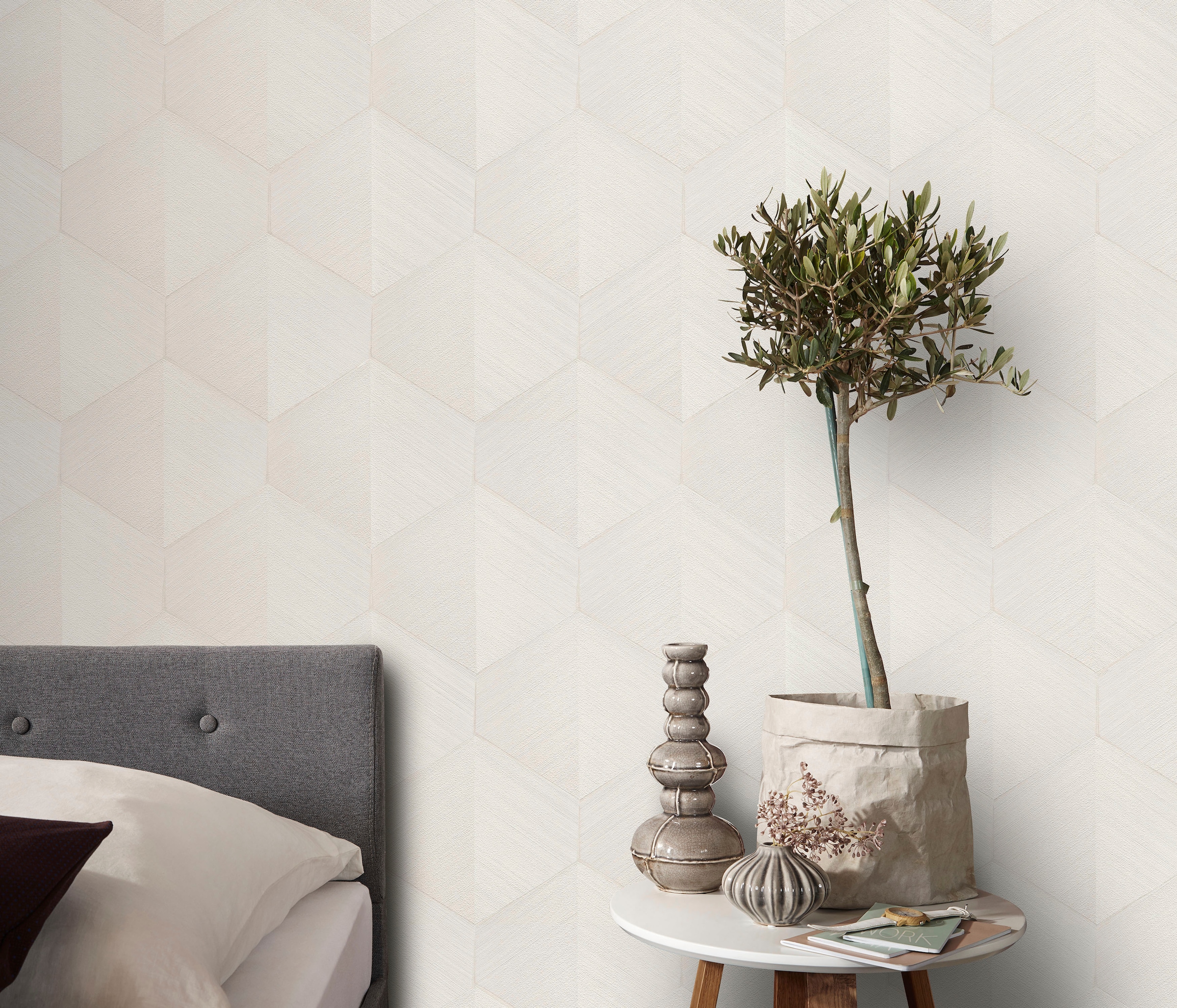 Fashion for walls Vliestapete "Prisma" 3D-Optik geprägt Phthalate frei