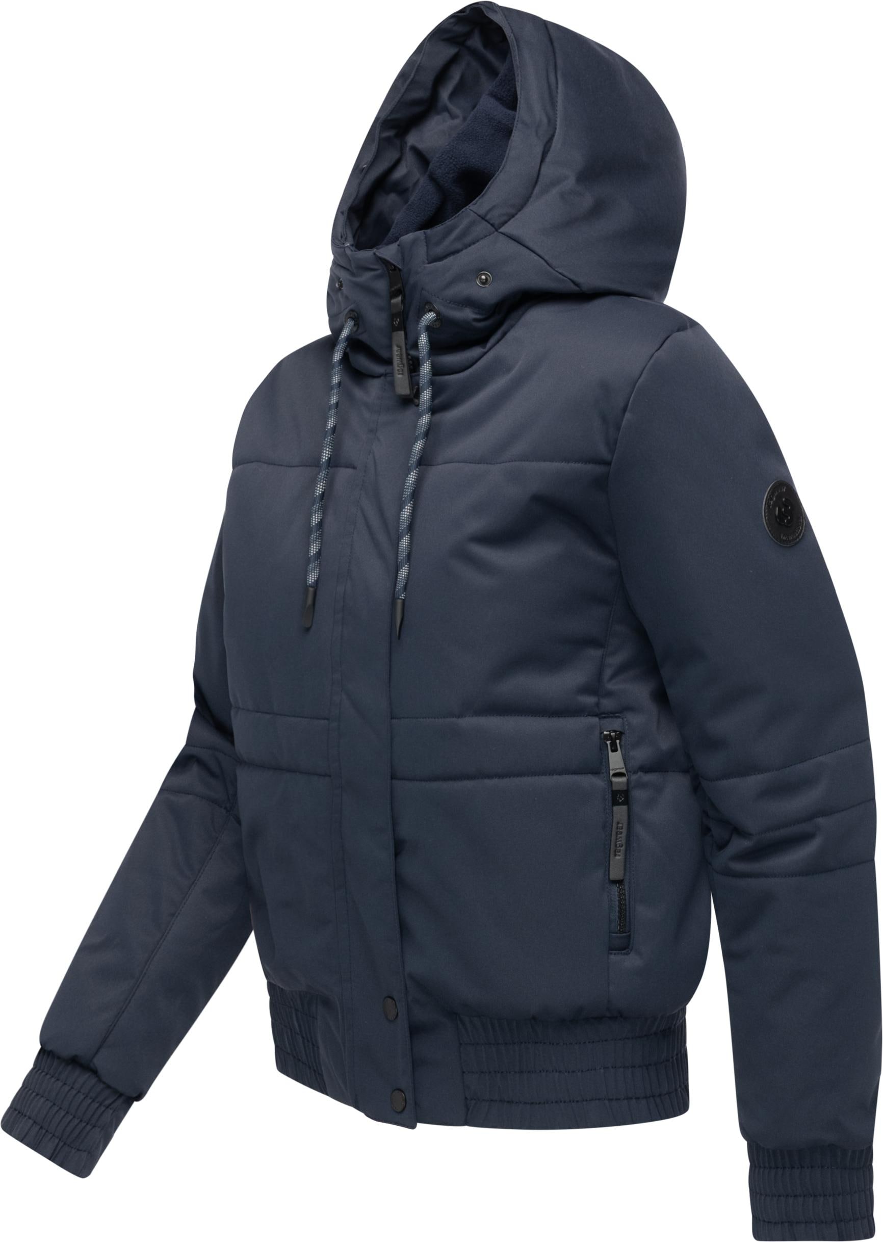 Ragwear Winterjacke »Deluxia YOUMODO« mit Kapuze modische Damen Bomberjacke mit Kunstfell