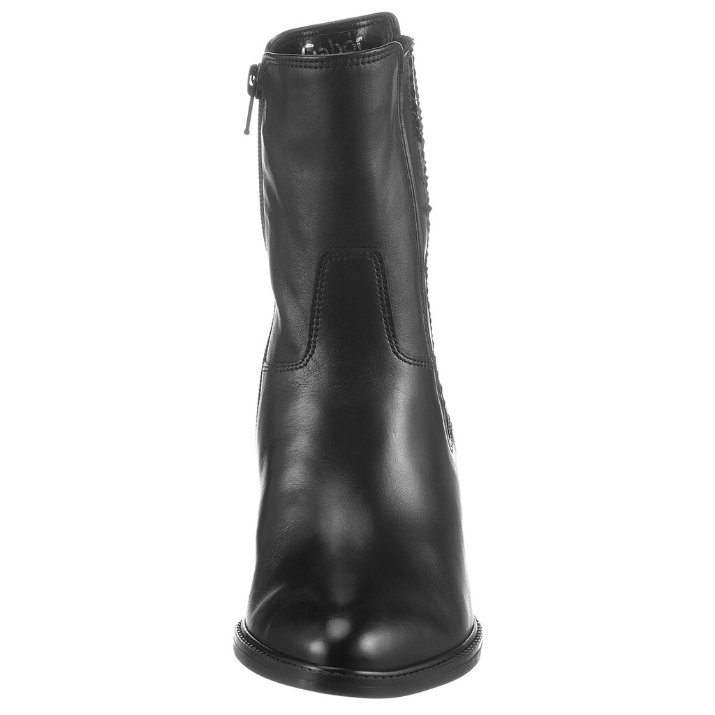 Schuhe Stiefeletten Gabor Cowboy Stiefelette, in spitzer Form schwarz Schuhe Stiefeletten Gabor Cowboy Stiefelette, in spitzer Form schwarz