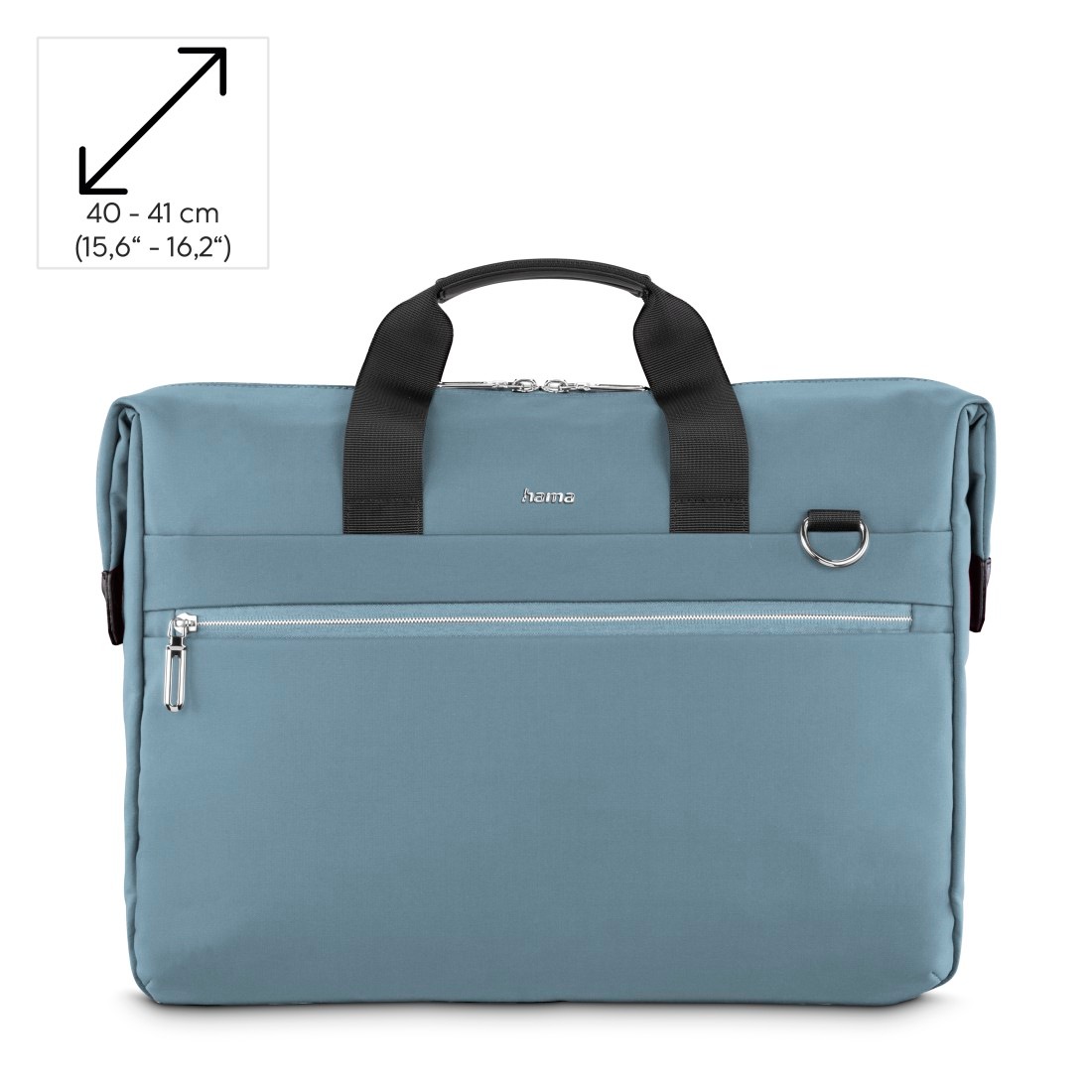 Hama Notebookrucksack »Laptoptasche (40 – 41 cm (15,6 – 16,2“), wasserabweisend, gepolstert)« extralanger Reißverschluss