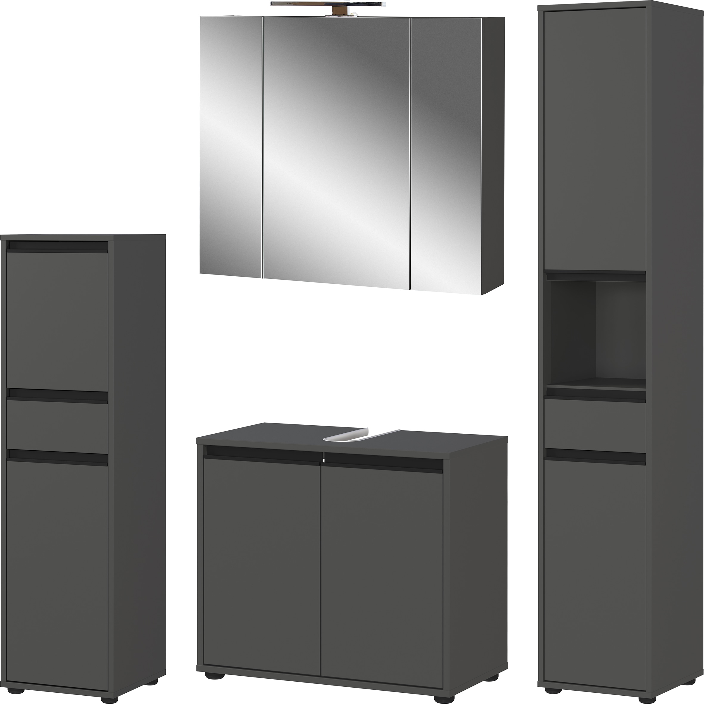 GERMANIA Badmöbel-Set "Lemont" 4 Stk. tlg. günstig online kaufen