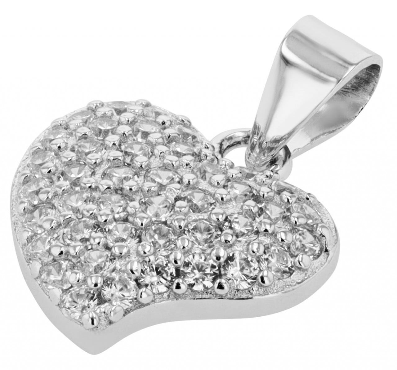 Adelia´s Kettenanhänger »Neuheit 2025 - modischer Herz Anhänger aus 925 Sterling Silber« ()