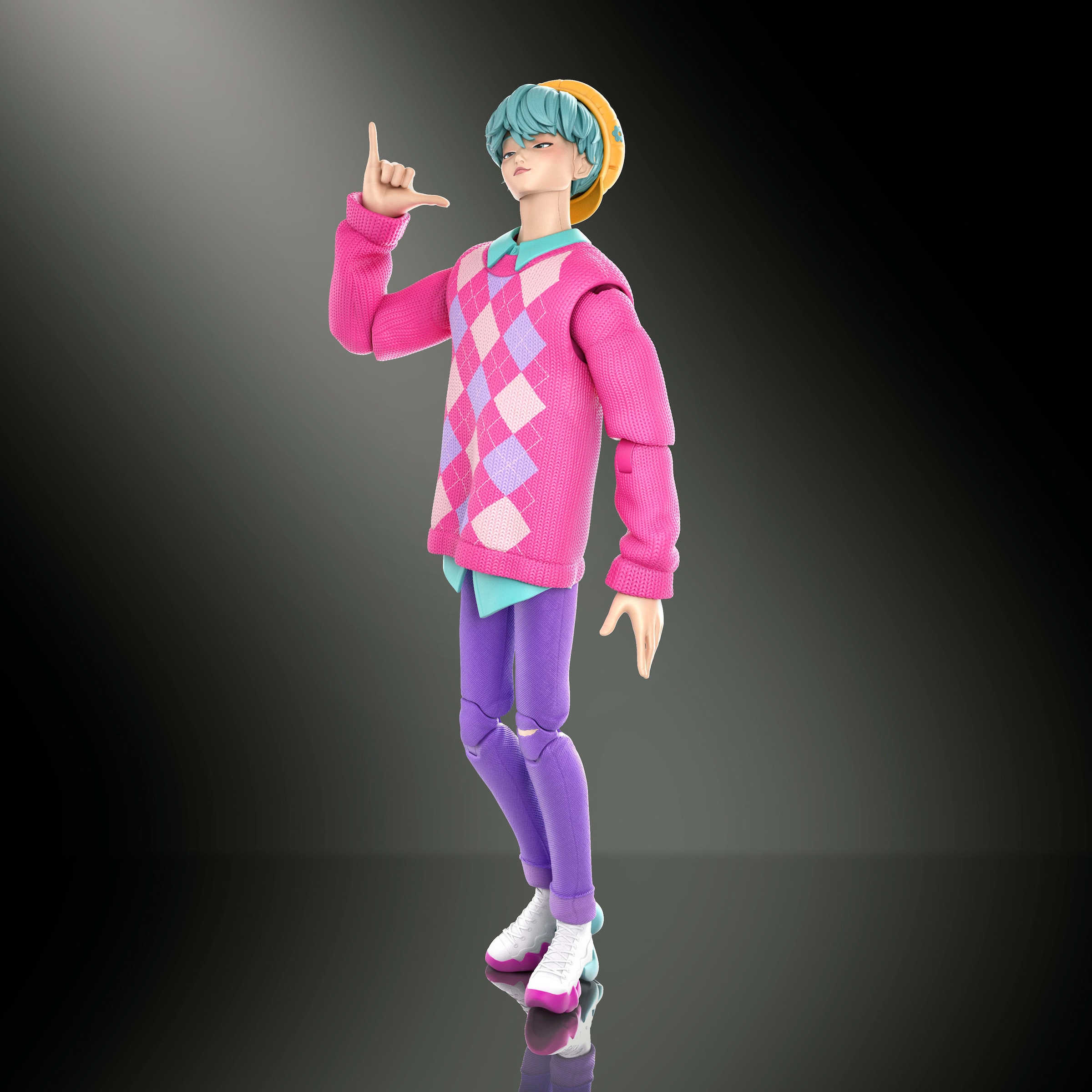 Mattel® Actionfigur »KPop Demon Hunters Saja Boys Baby-Actionfigur Soda Pop« beweglich