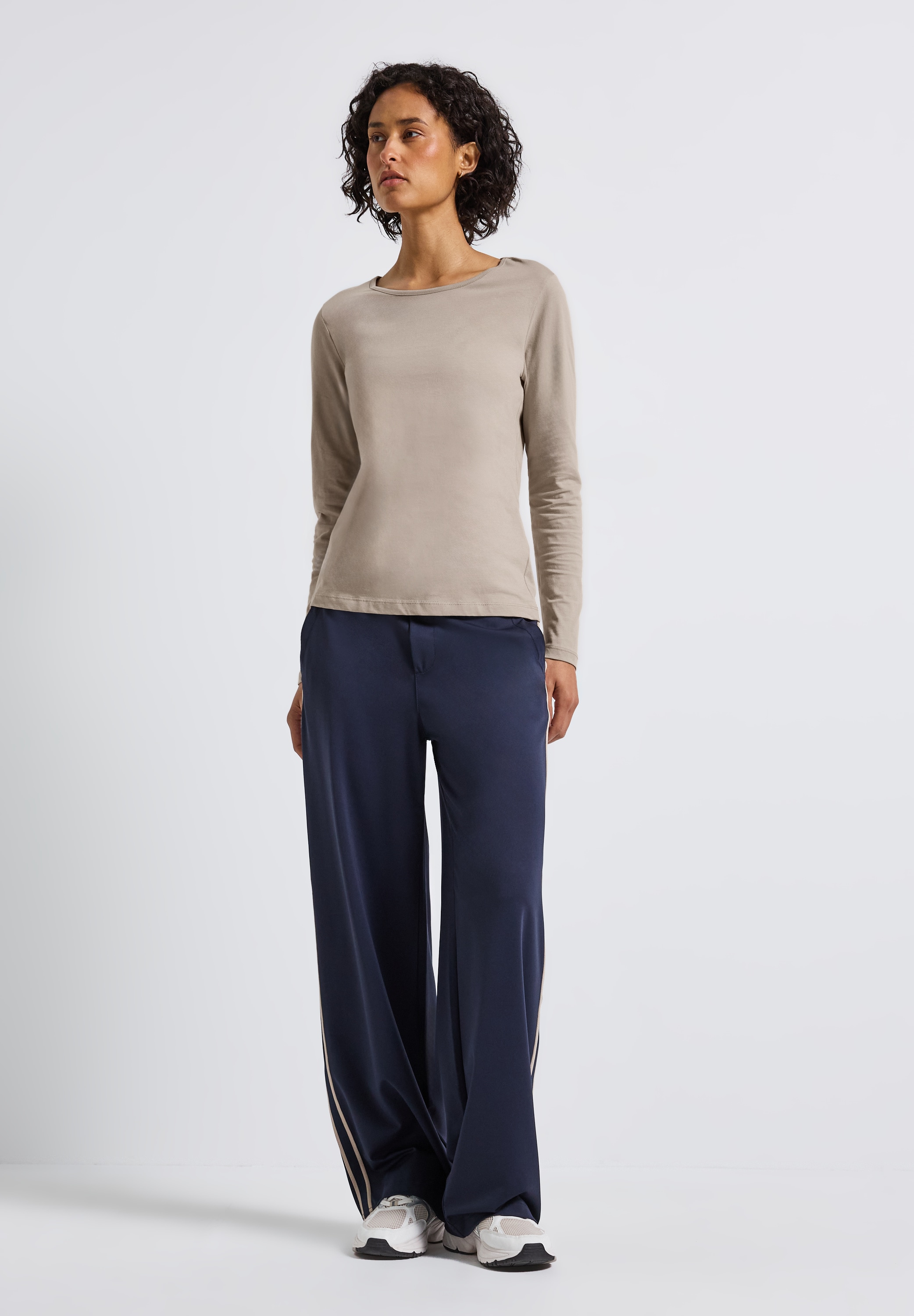 STREET ONE Langarmshirt, Basic