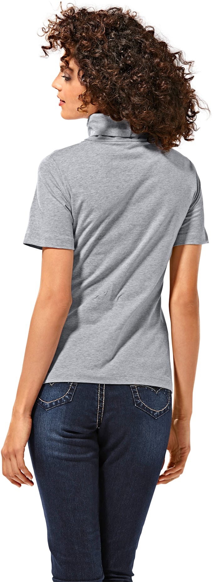 heine Rollkragenshirt "Rollkragen-Shirt" 1 Stk. tlg. günstig online kaufen