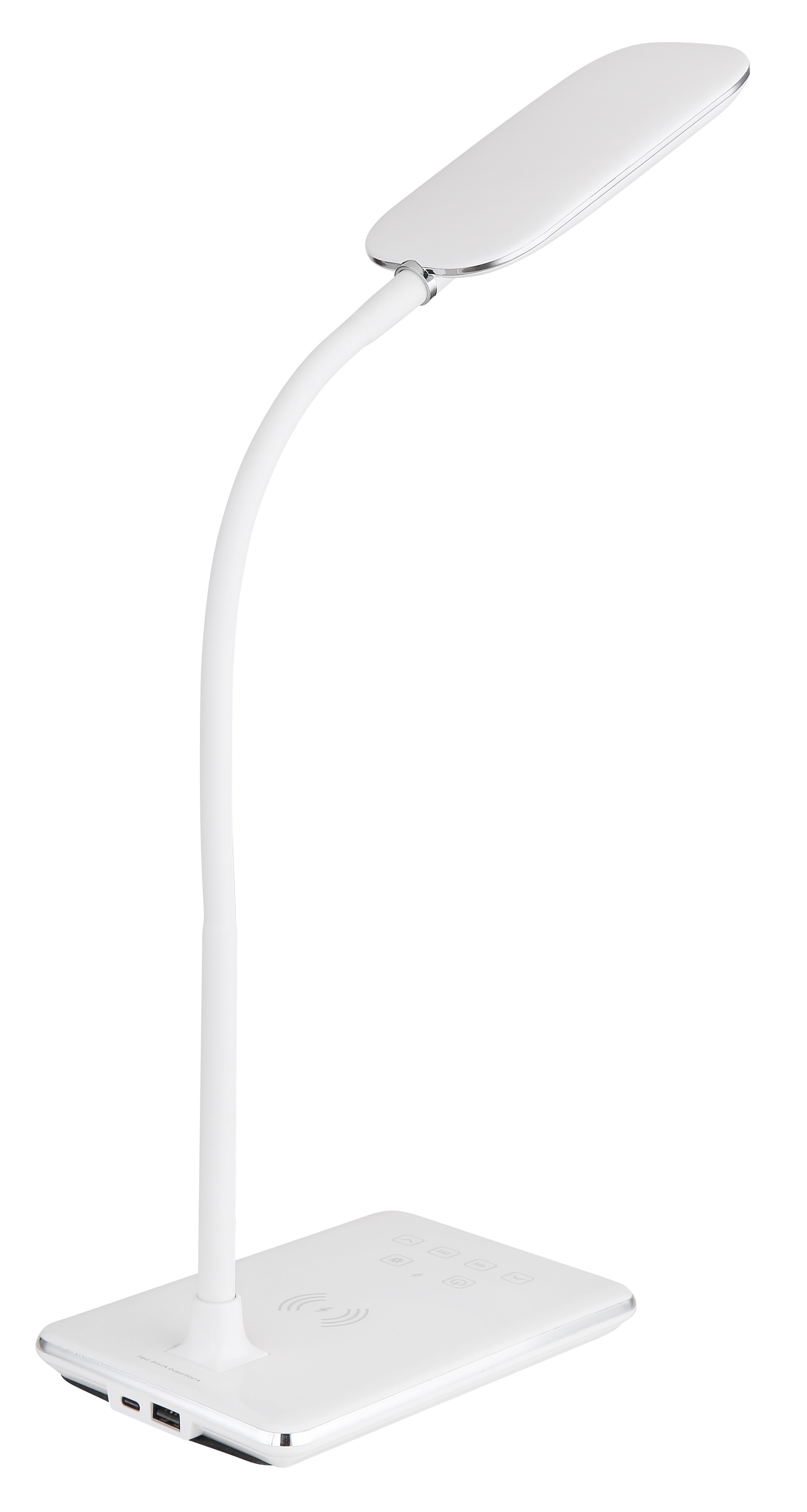 GLOBO LIGHTING Tischleuchte »HEKLA« LED-Modul 1 Stk. warmweiß - kaltweiß Tischlampe Nachttischlampe Deko-Tischleuchte Schreibtisch