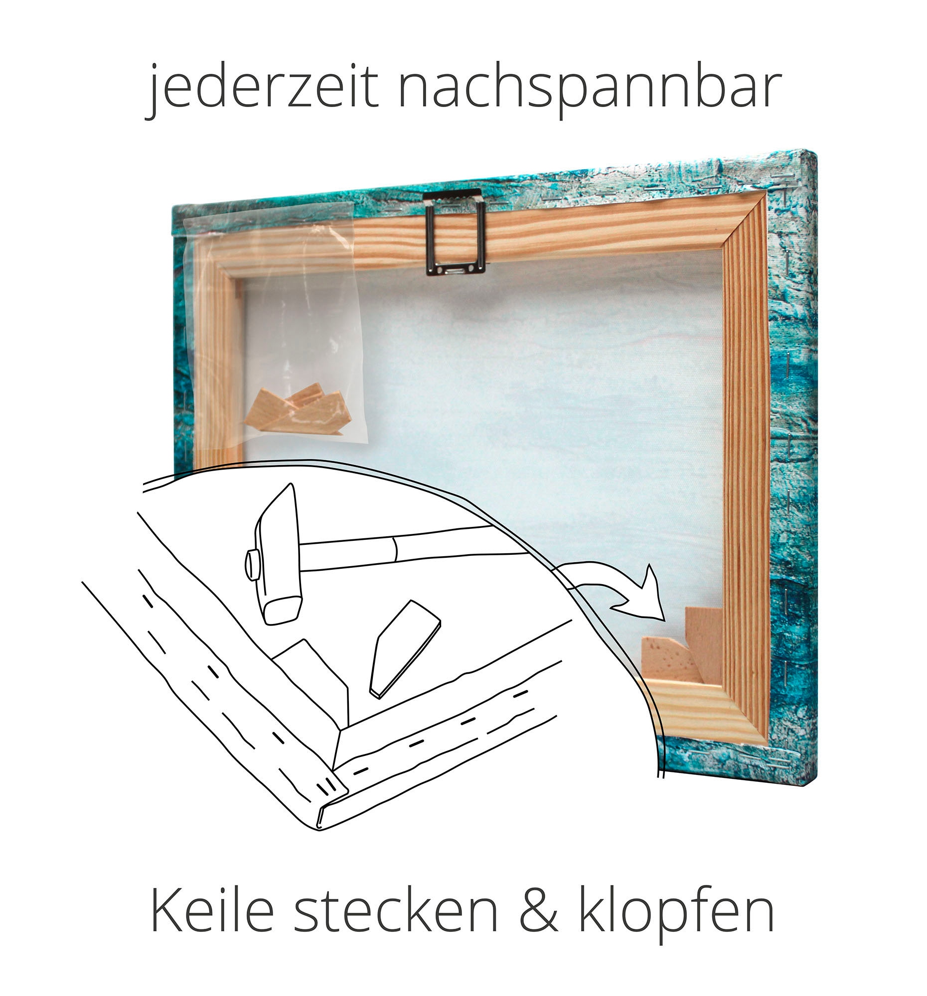 Artland Wandbild »Weltkarte«, Landkarten, (1 St.), als Alubild, Outdoorbild, Leinwandbild, Poster, Wandaufkleber