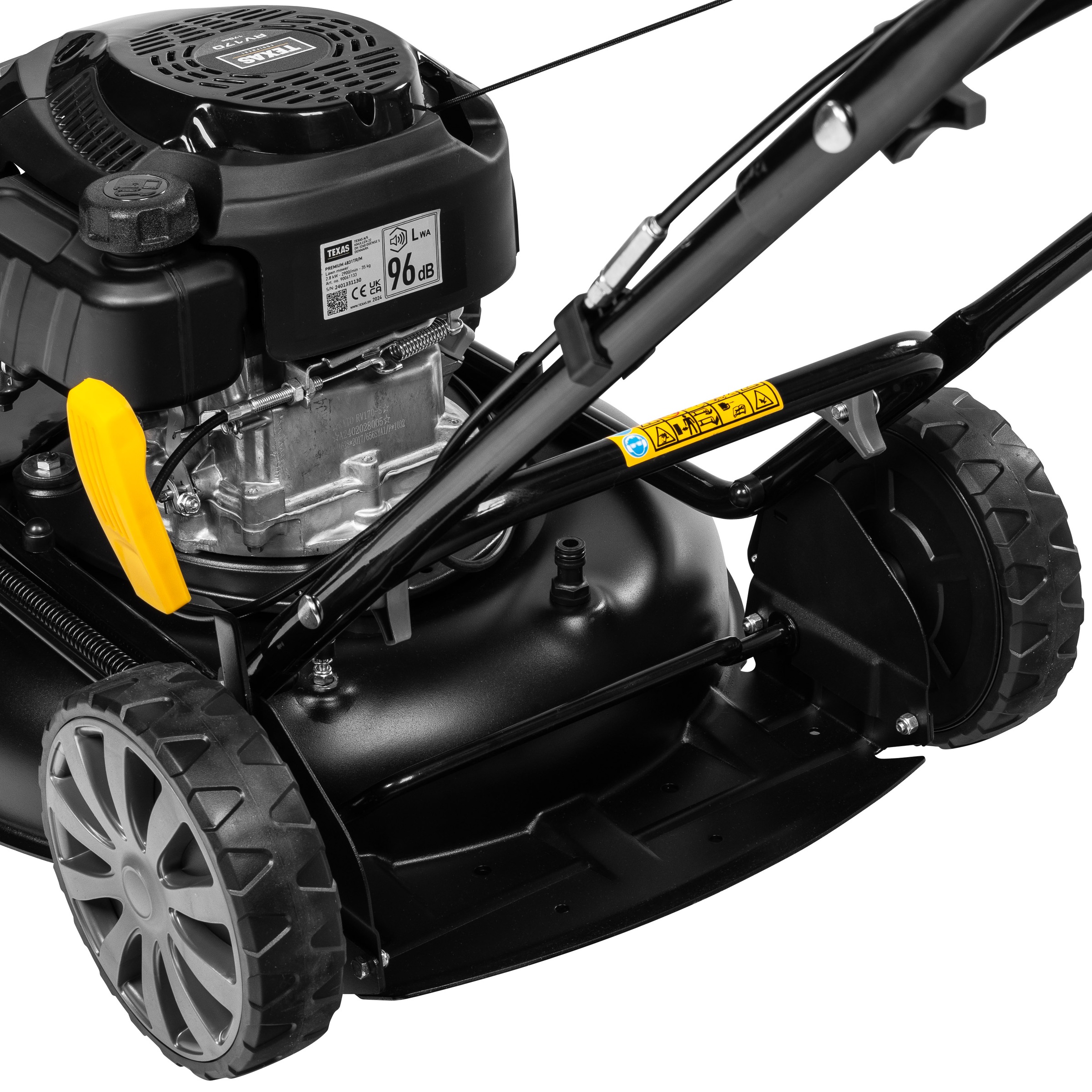 Texas Benzinrasenmäher »4831TR/M«, 2,8kW/3,8PS, mit Radantrieb, für Flächen bis 400 m²