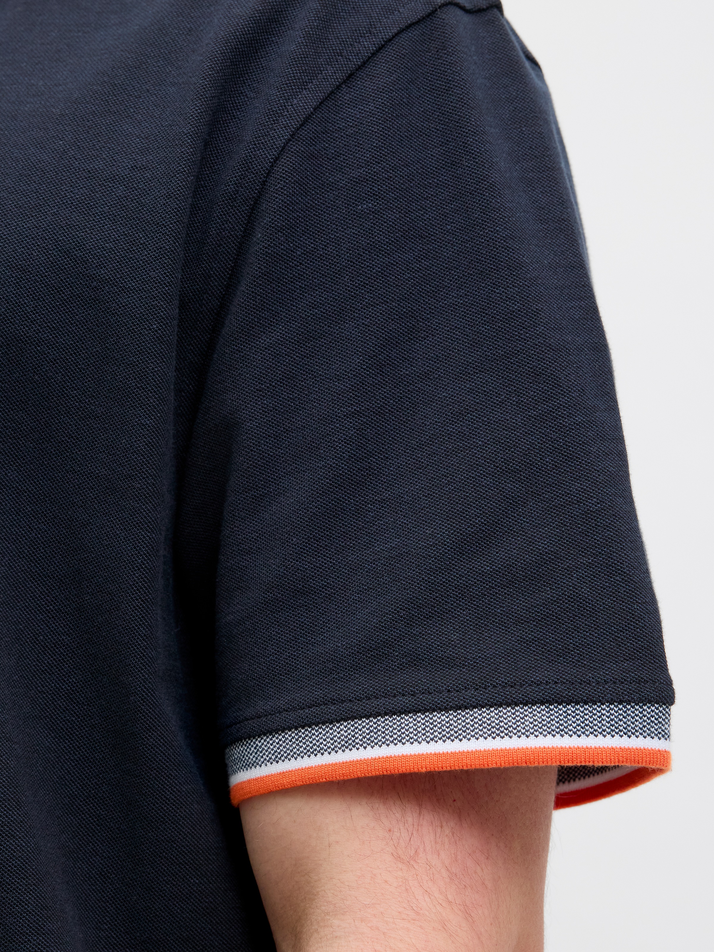 Jack & Jones PlusSize Poloshirt »JJEPAULOS POLO SS NOOS PLS«, mit Logo Stickerei