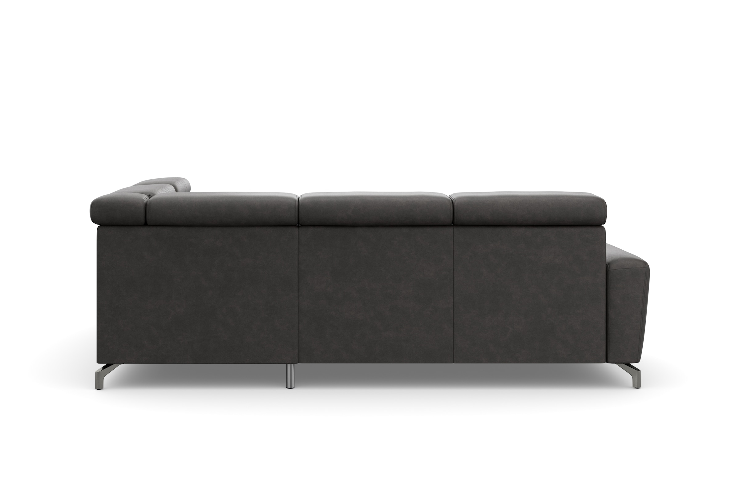 sit&more Ecksofa »Scarlett L-Form«, inklusive Kopfteilverstellung, wahlweise mit Bettfunktion, Bettkasten