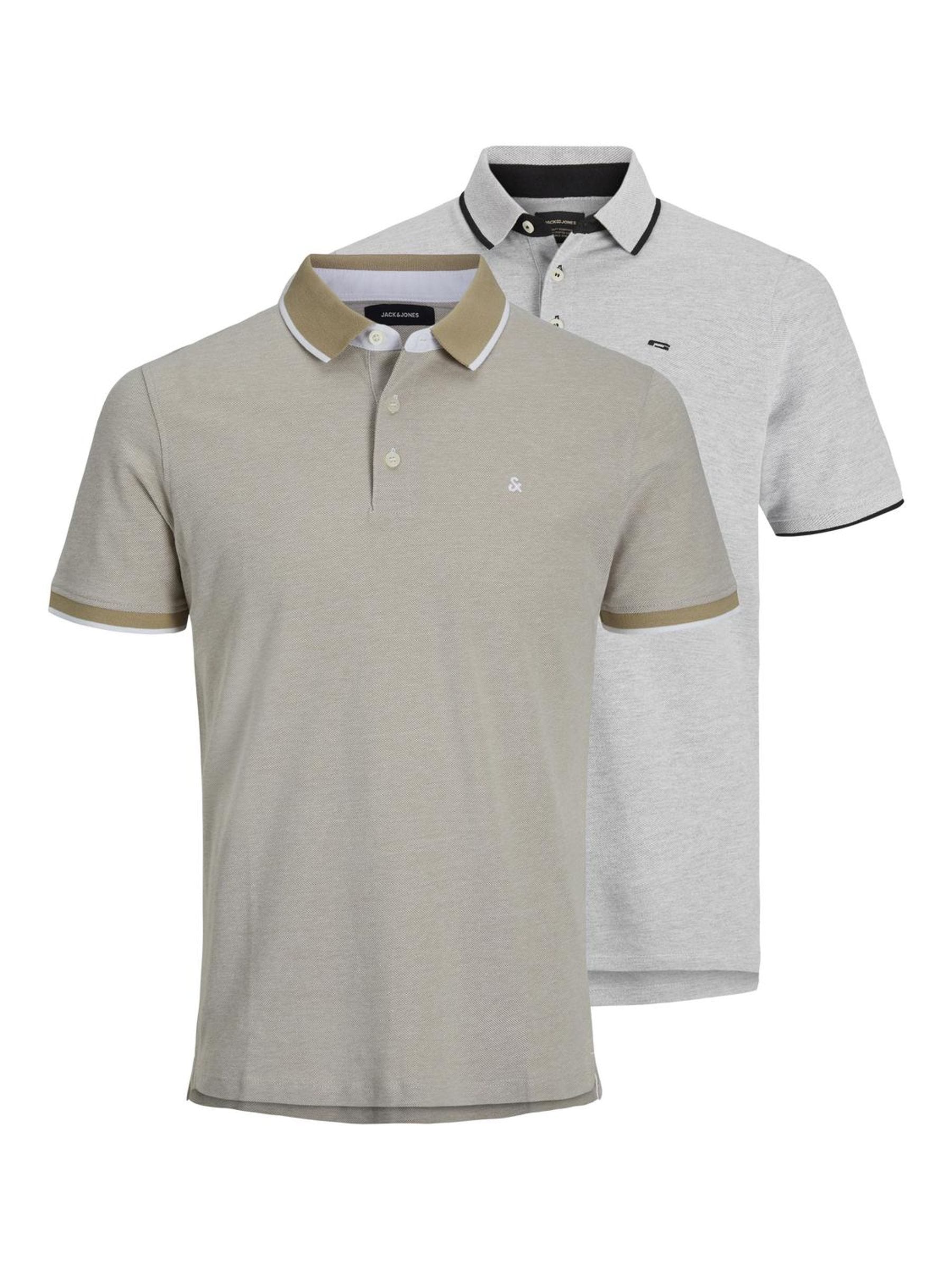 Jack & Jones Poloshirt "JJEPAULOS Slim Fit, sportlich-elegant, mit Stickere günstig online kaufen