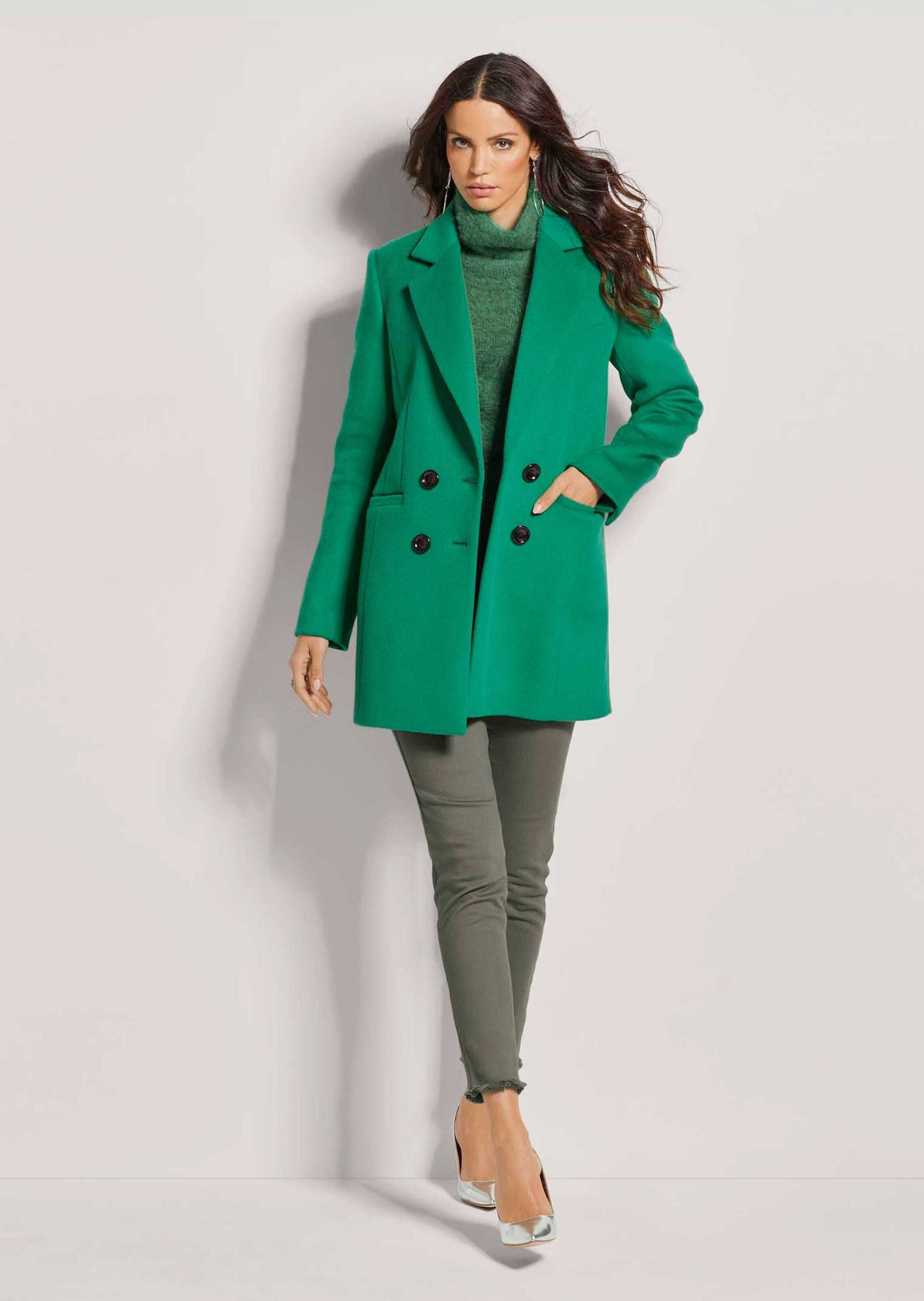 Thumbnail - MADELEINE Langmantel "Mantel Zweireihiger Kurzmantel"