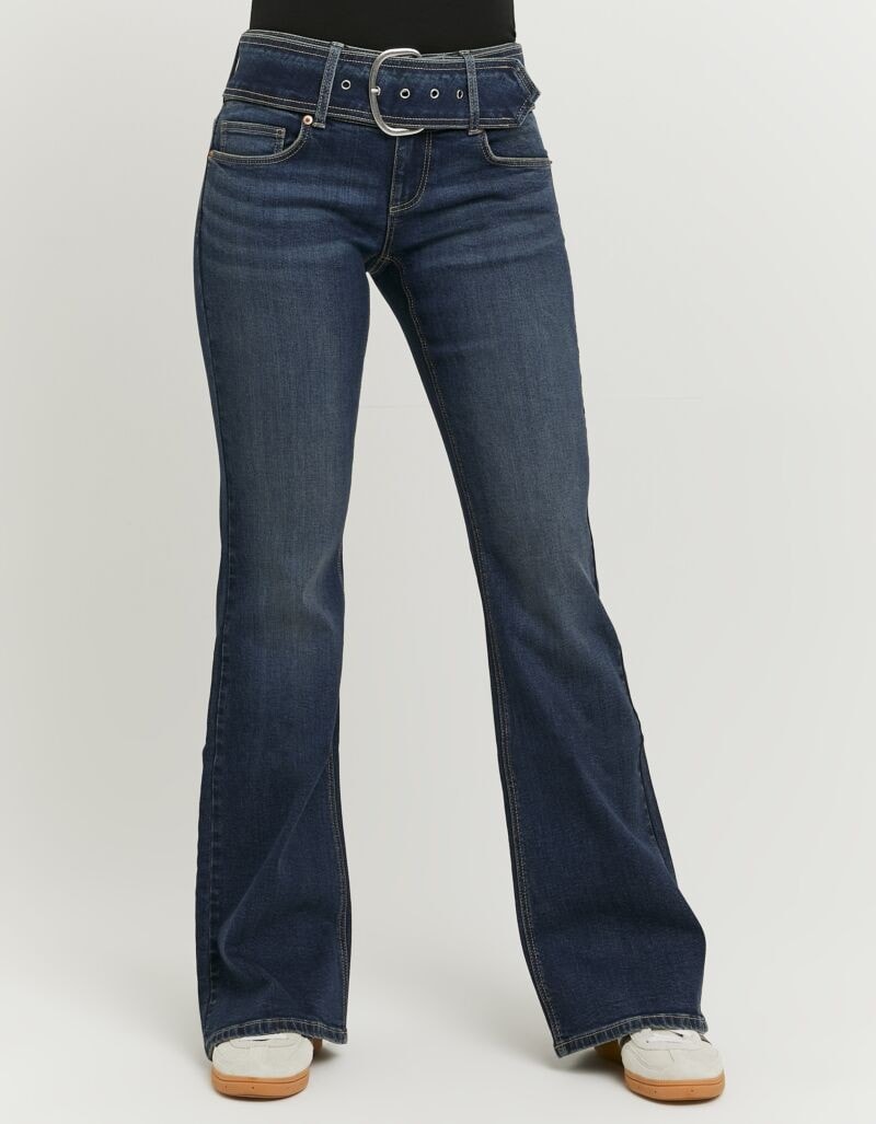 Tally Weijl Bootcut-Jeans "SPADECINTY" Baumwollmischung, Mid Waist mit Boot günstig online kaufen