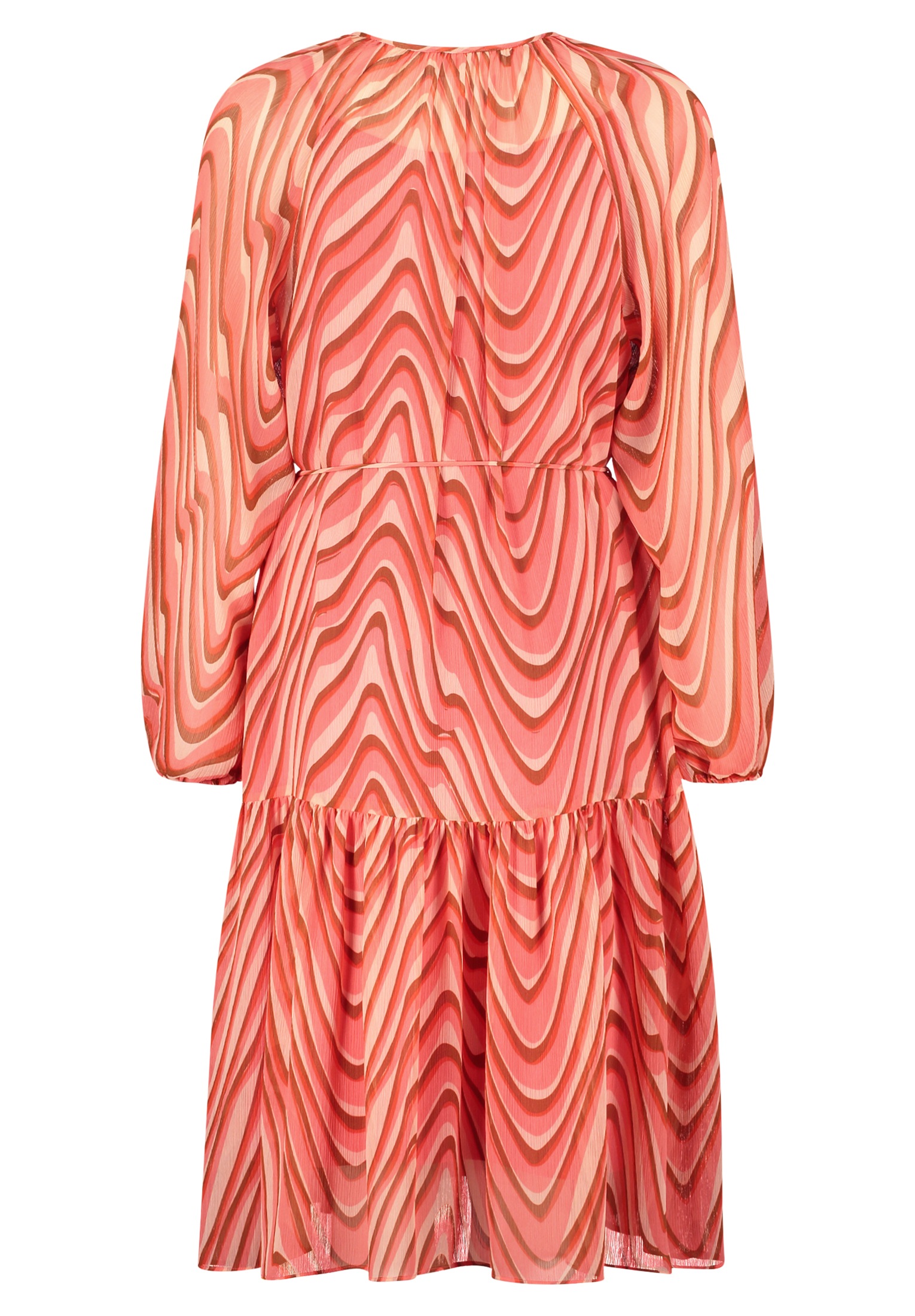 Thumbnail - Cartoon Chiffonkleid "Cartoon Damen Sommerkleid Chiffonkleid langarm", Design