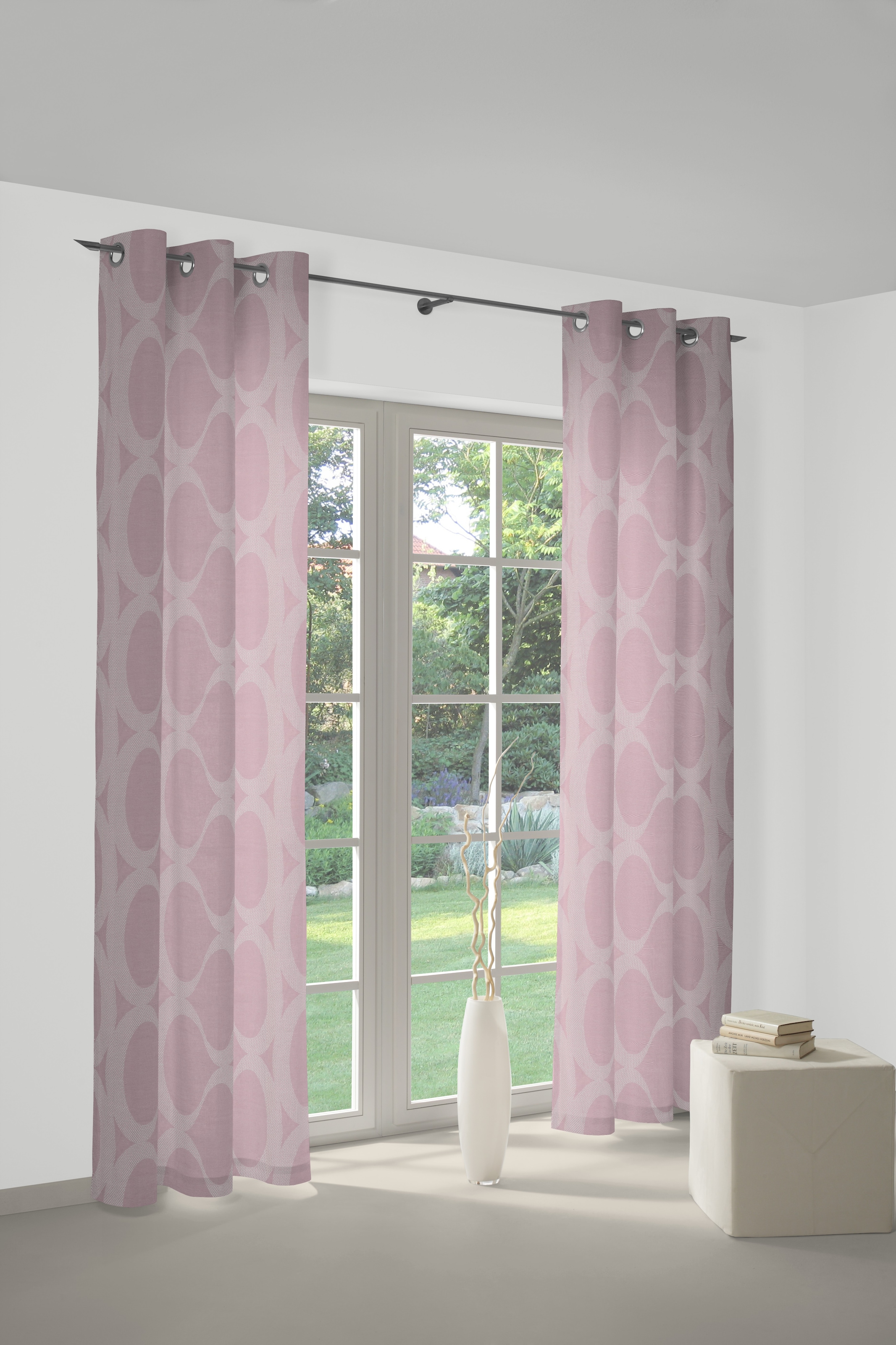 Wirth Vorhang "Lahstedt" Ösen 1 Stk. tlg. günstig online kaufen