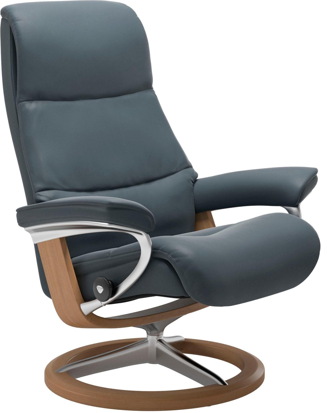 Stressless "View" mit Signature Base, Größe L,Gestell Eiche günstig online kaufen