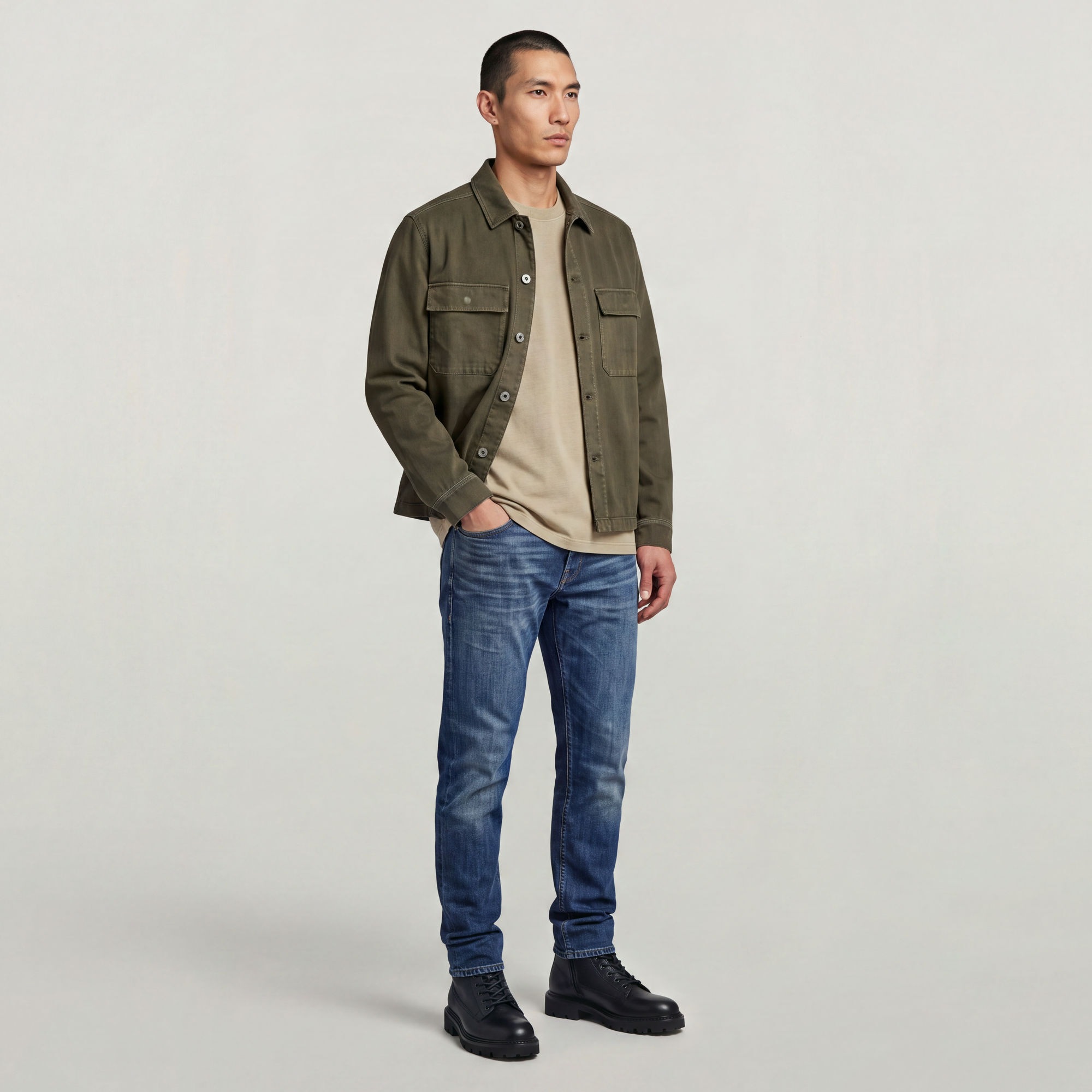 G-STAR T-Shirt »Oversized-T-Shirt mit Waschung und mehreren Grafiken«