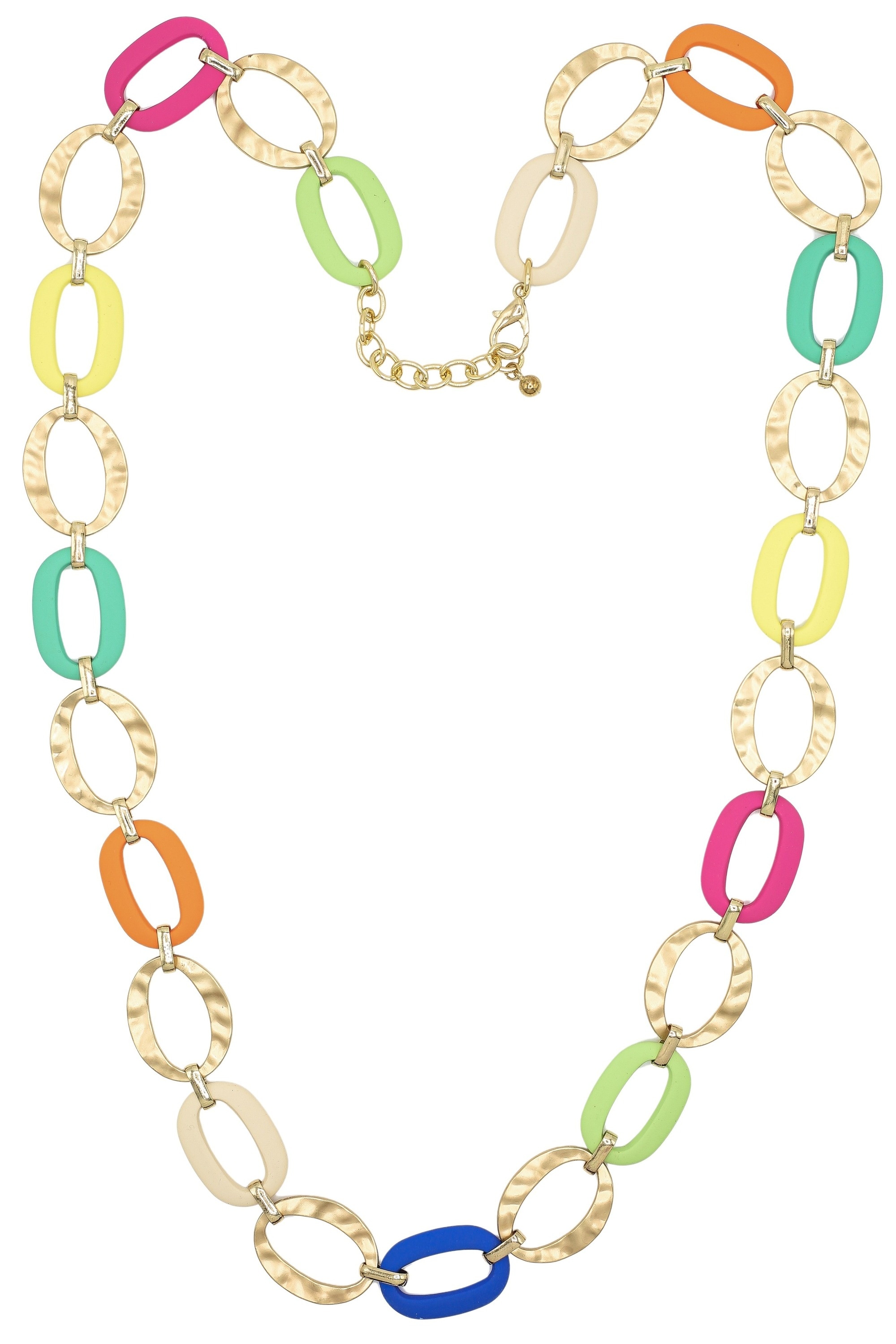 COLLEZIONE ALESSANDRO Lange Kette "Summer Vibes", bunte Gliederkette günstig online kaufen