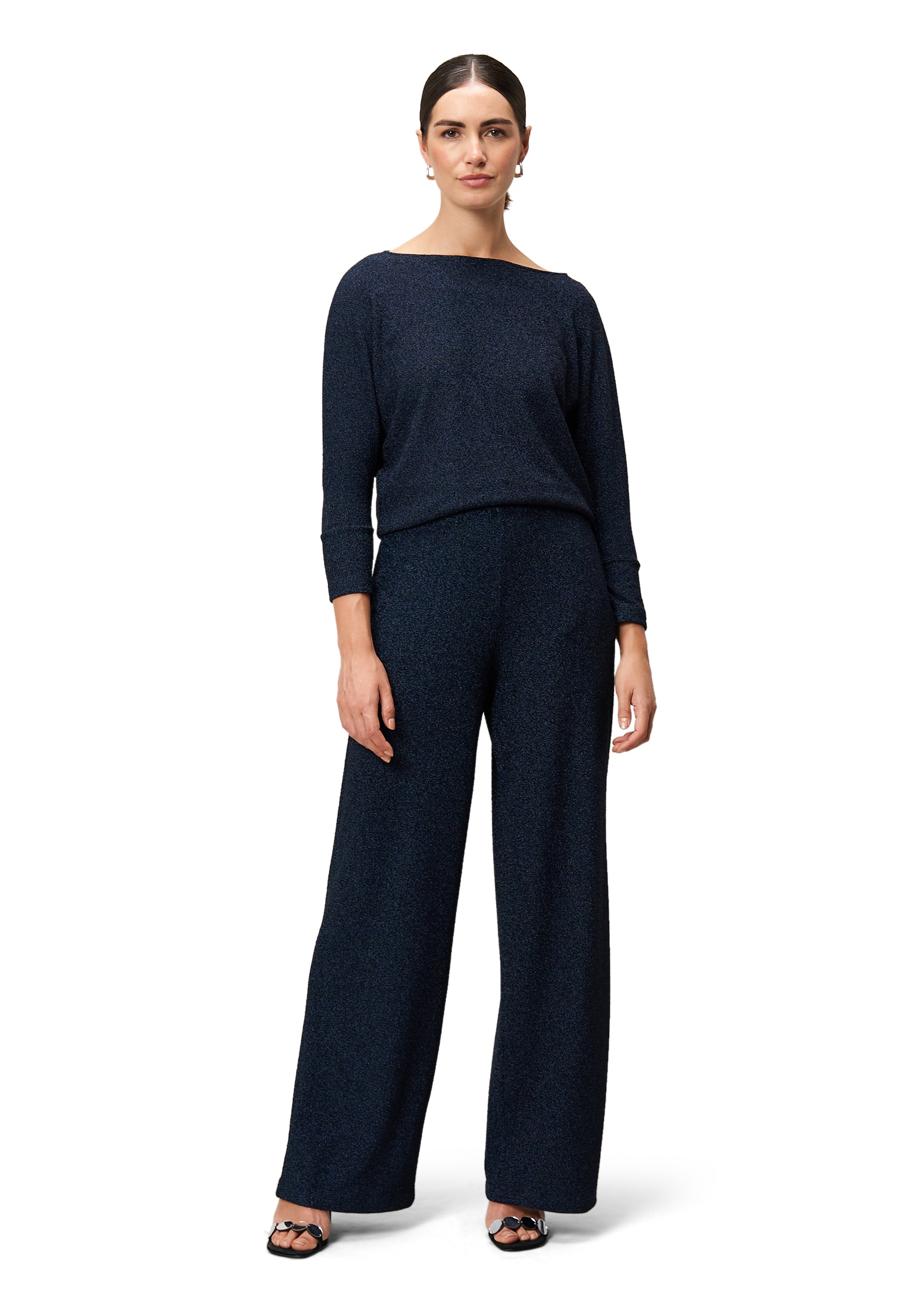 Zero Stoffhose »Damen mit Lurexfaden«  Plain/ohne Details