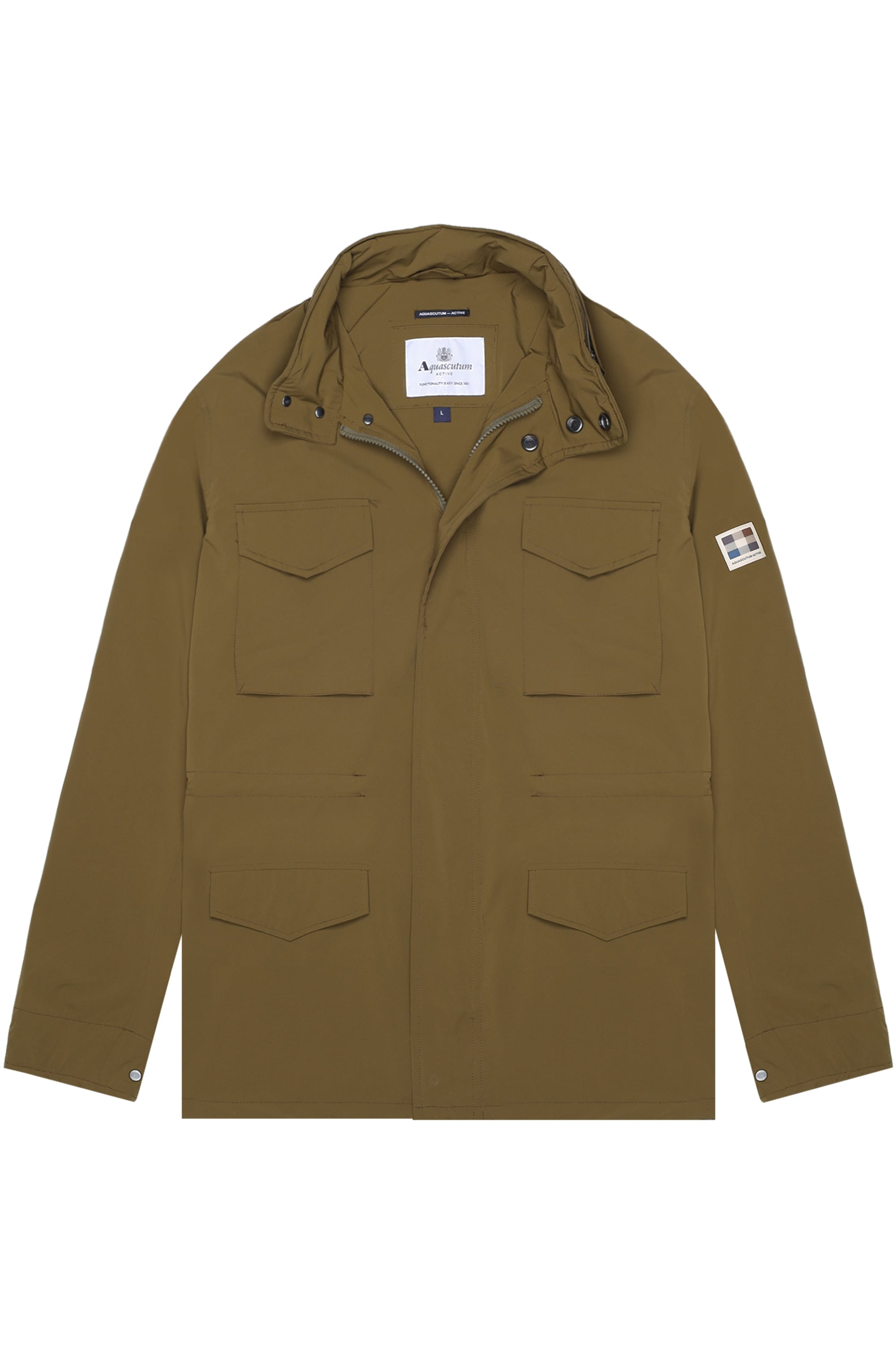 Aquascutum Active "STRETCH M-65 Herren" ohne Kapuze Parkajacke Herren, leichte Jacke, Wetterjacke, Outdoor, Sale
