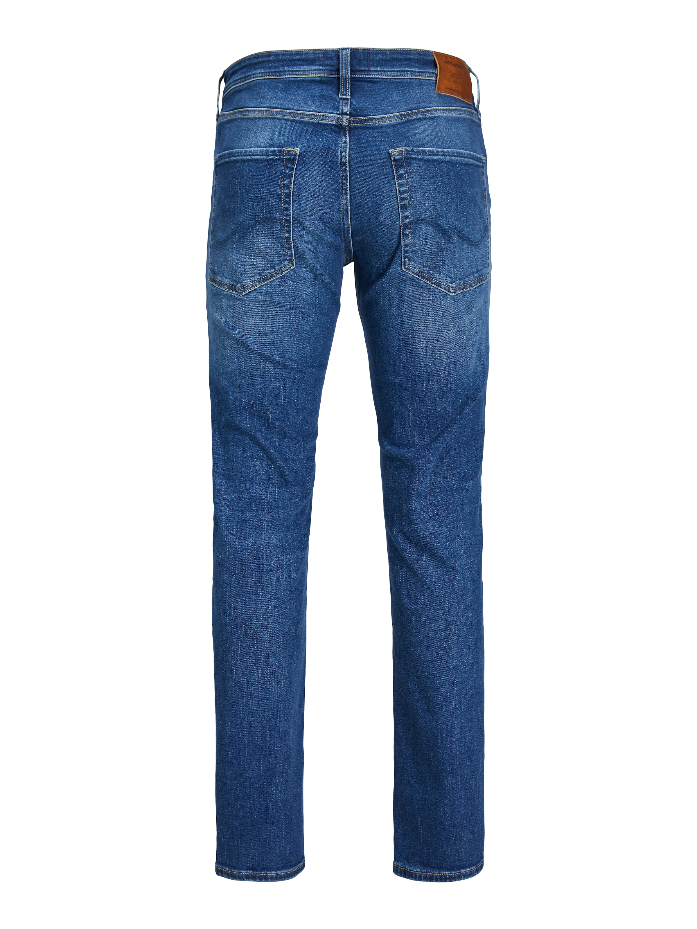 Jack & Jones Regular-fit-Jeans »JJICLARK mit Used-Look und Stretch für den Alltag« mit Abriebeffekten