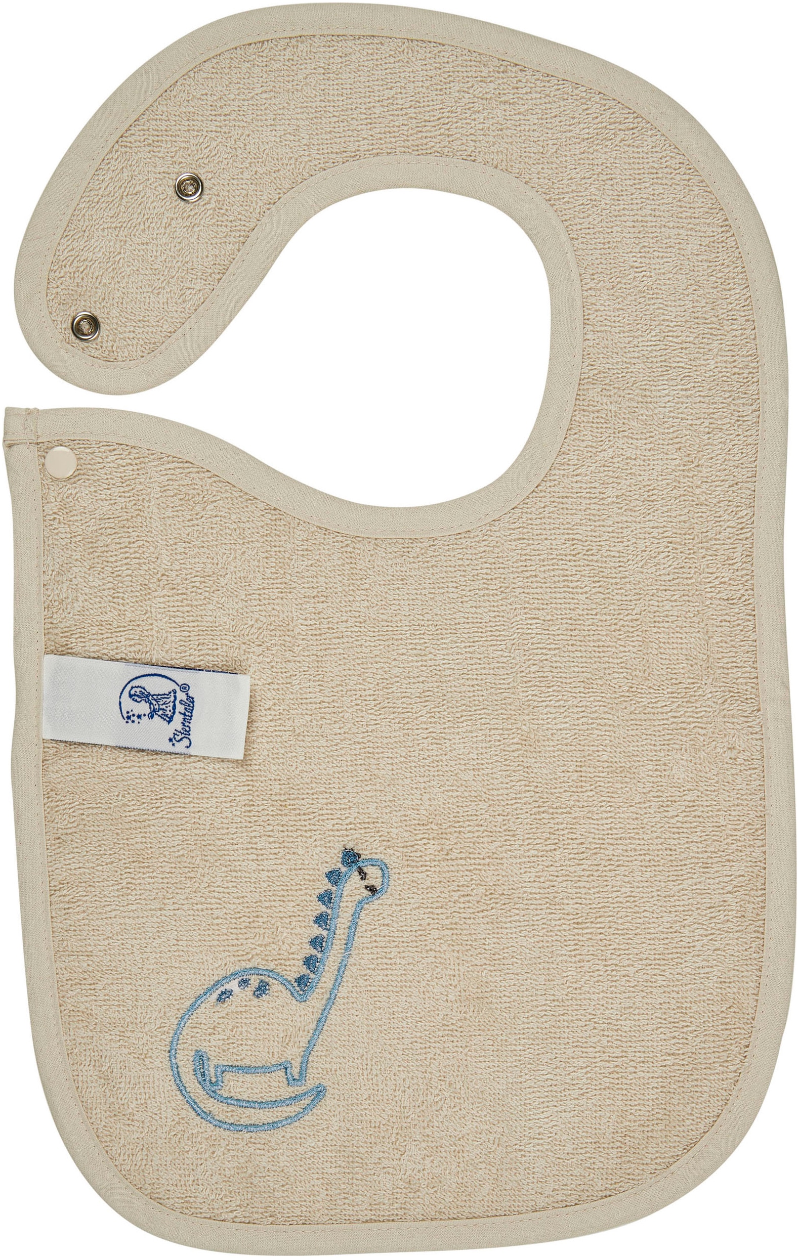 Sterntaler® Lätzchen »Dino Rexi, beige«