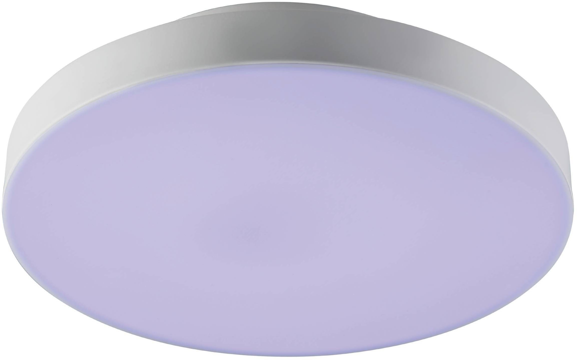 EGLO LED-Deckenleuchte »TURCONA-Z« in weiß aus Stahl, Alu / inkl. LED fest integriert - 15,7 Watt, Durchm. ca. 30 cm