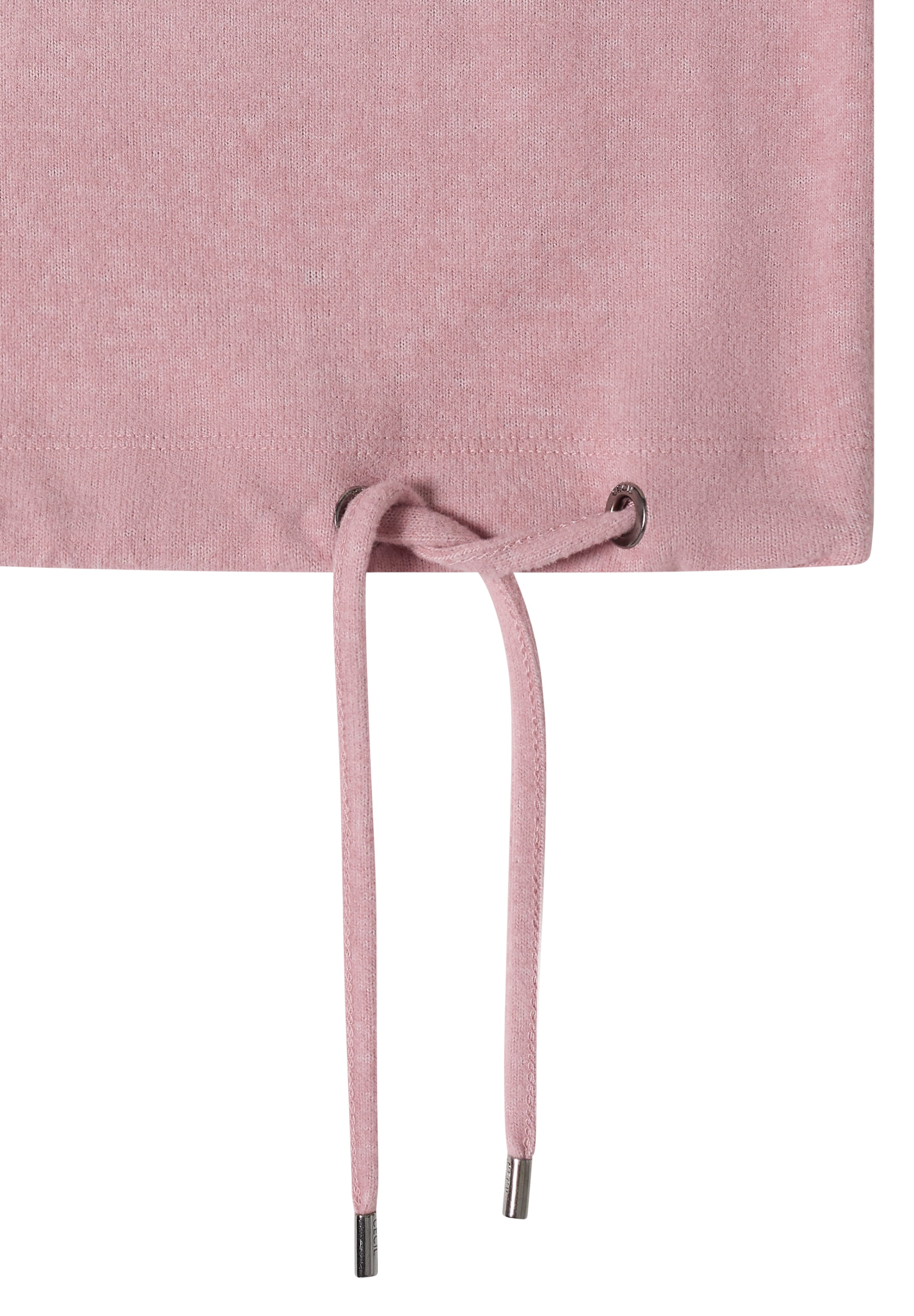 Cecil Langarmshirt aus softem Materialmix