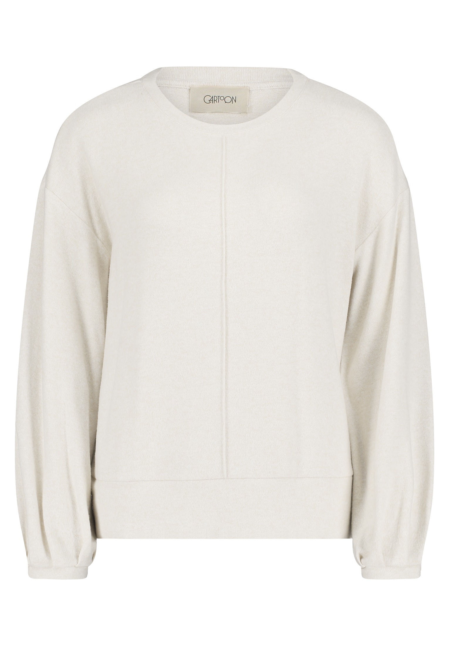 Cartoon Sweatshirt "Damen mit Rundhalsausschnitt", Material günstig online kaufen